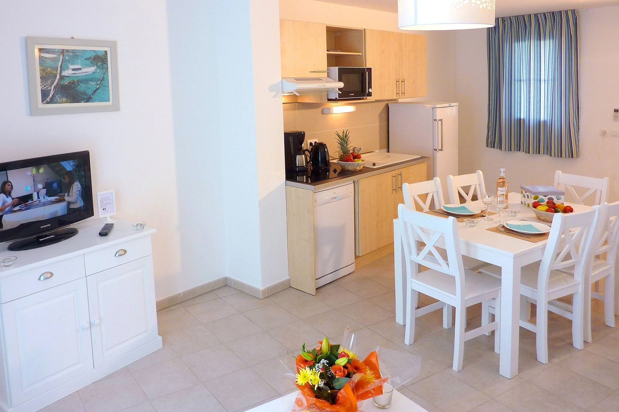 Confortable appartement avec lave-vaisselle en Provence