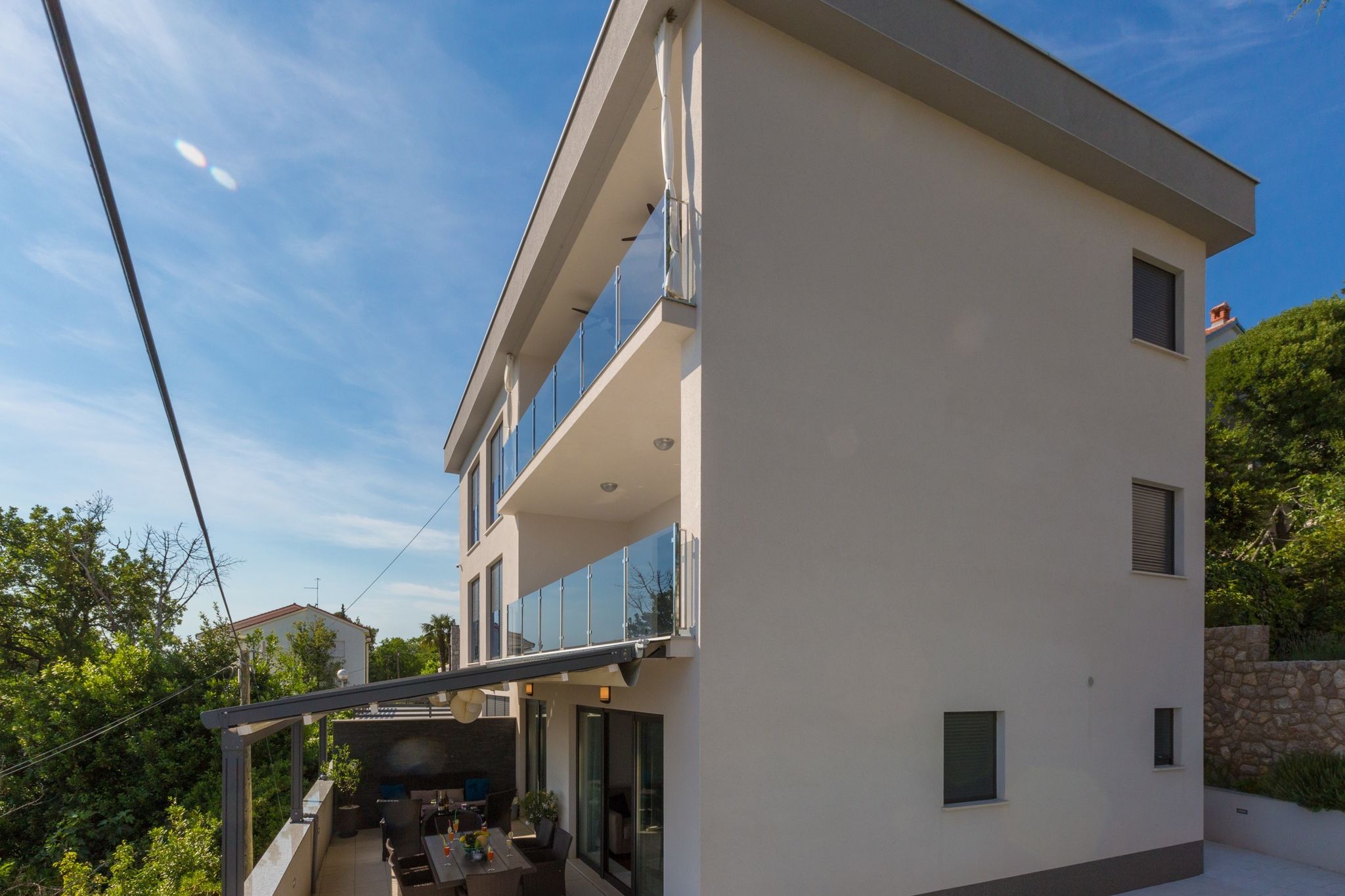 Appartement moderne à Crikvenica avec piscine privée