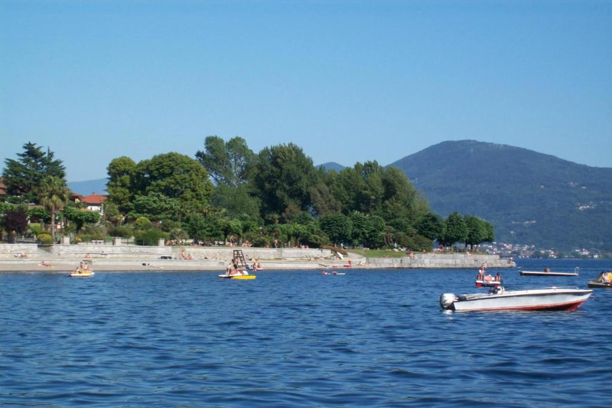Cannero Casa Iva-Gebieden zomer 5km