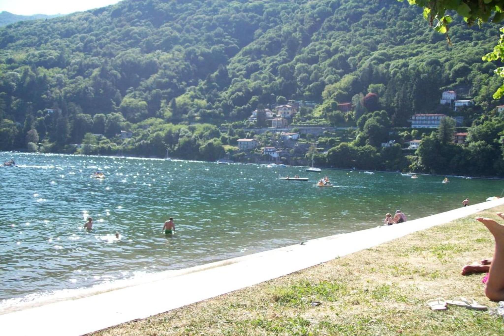 Cannero Casa Iva-Gebieden zomer 5km