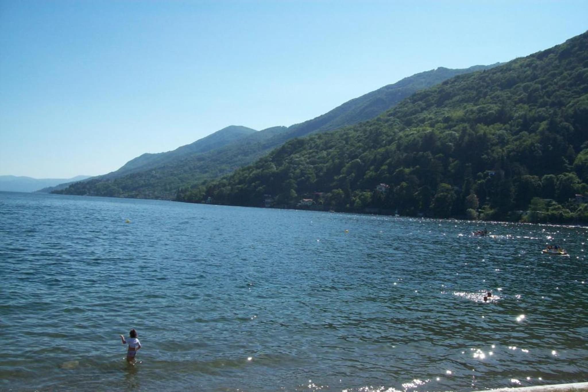 Cannero Casa Iva-Gebieden zomer 5km