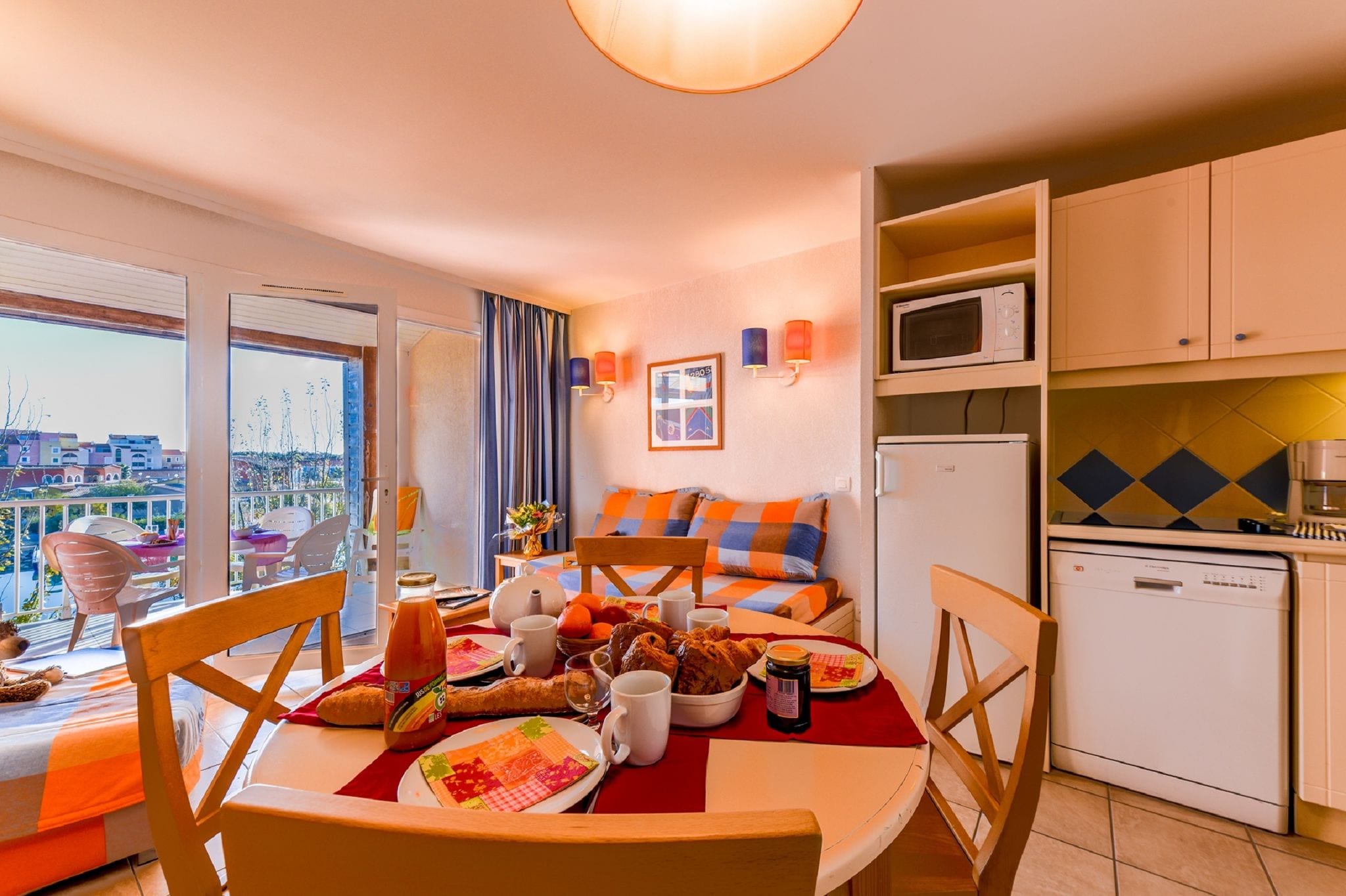 Comfortable apartment with dishwasher 2 km away from the sea