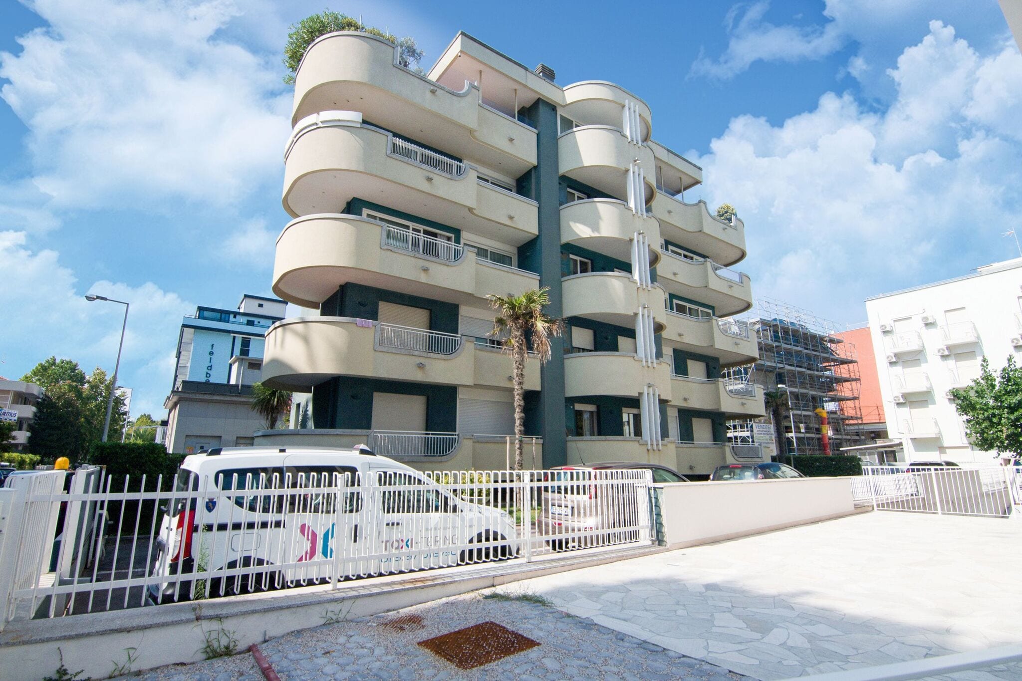 Appartement moderne proche de la plage à Riccione en Italie