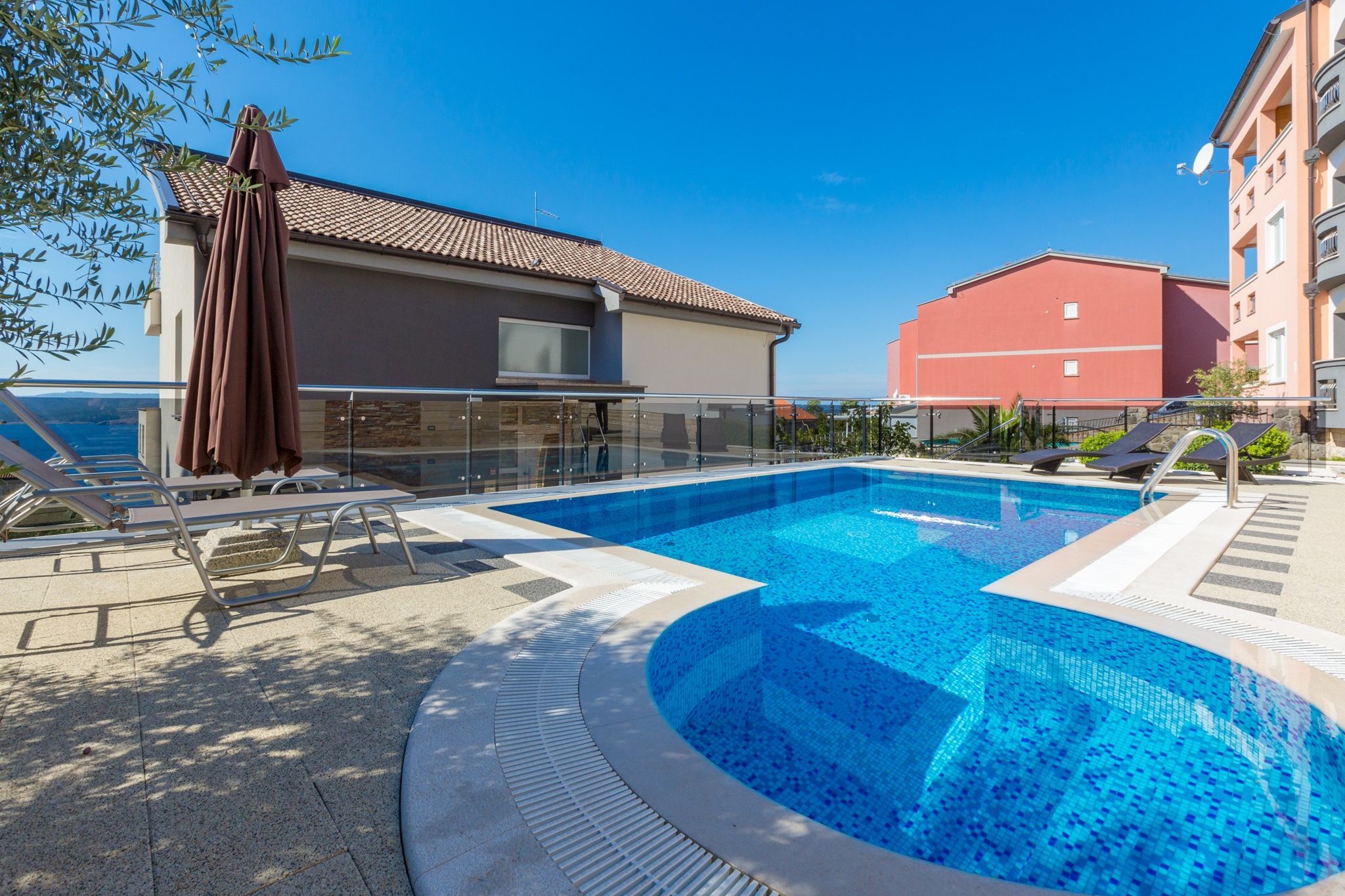Appartement moderne à Crikvenica avec piscine