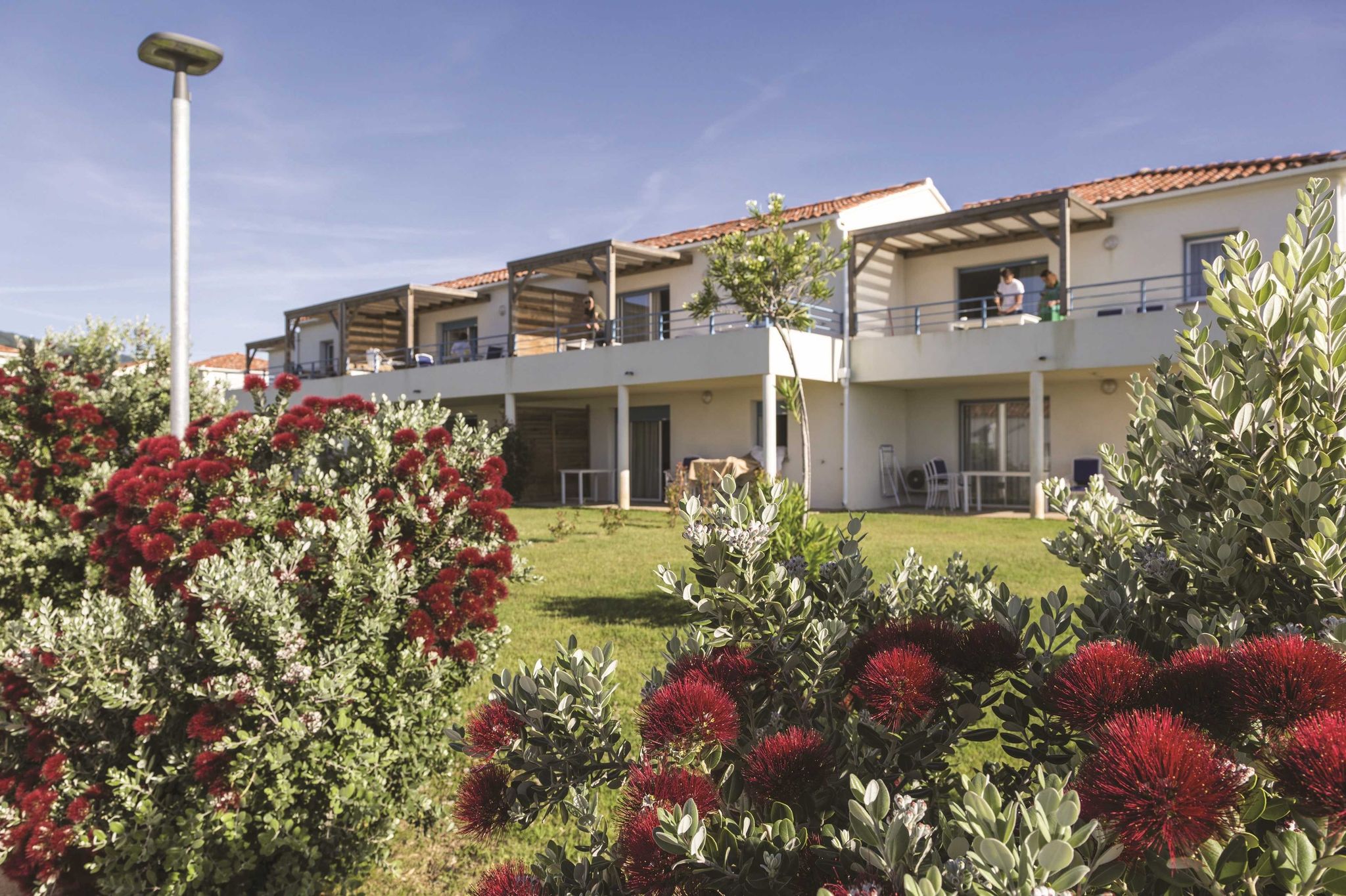Gezellig geschakeld medditeraans vakantiehuis op Corsica