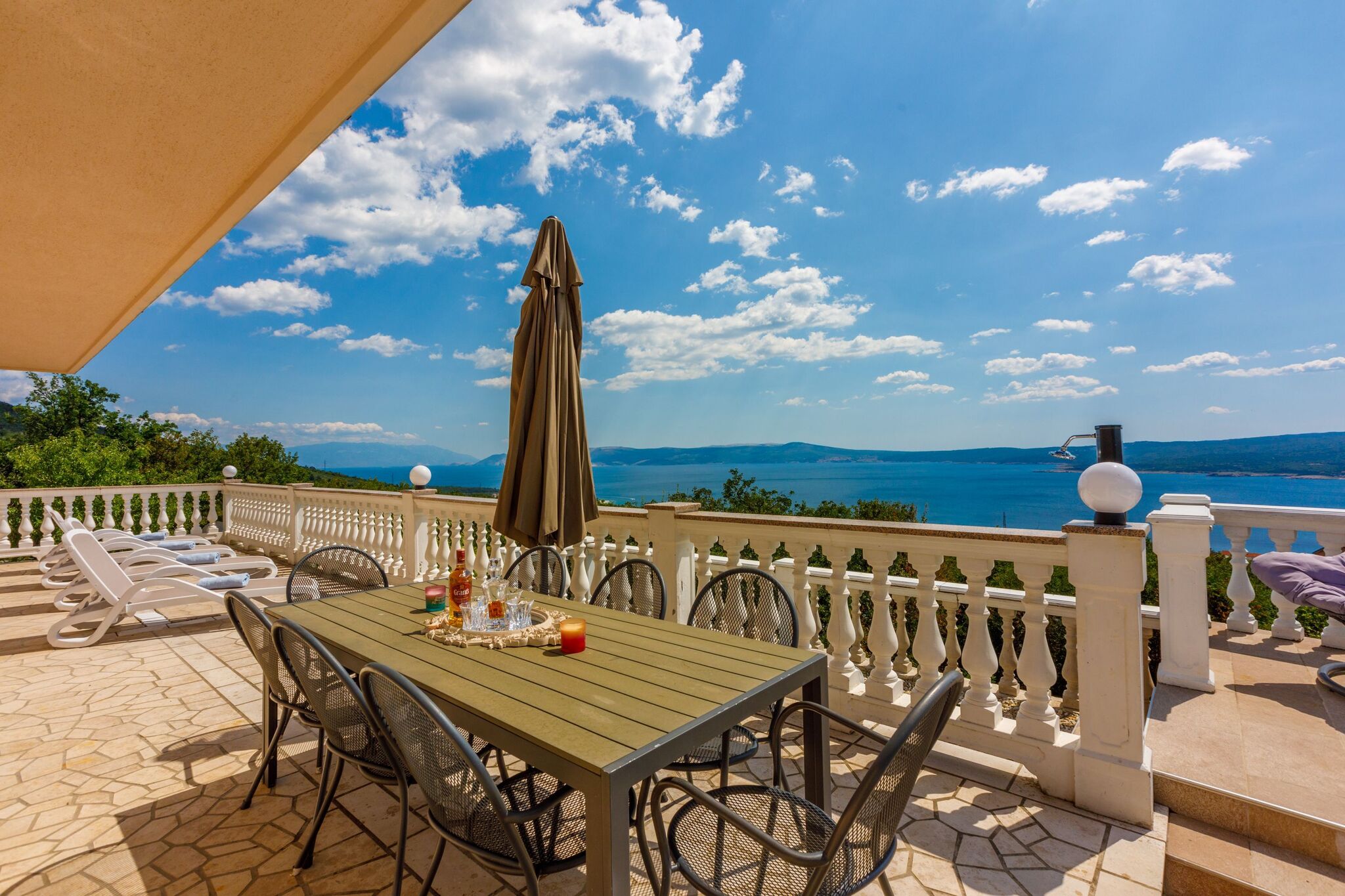 Maison de vacances de charme à Crikvenica avec vue sur mer