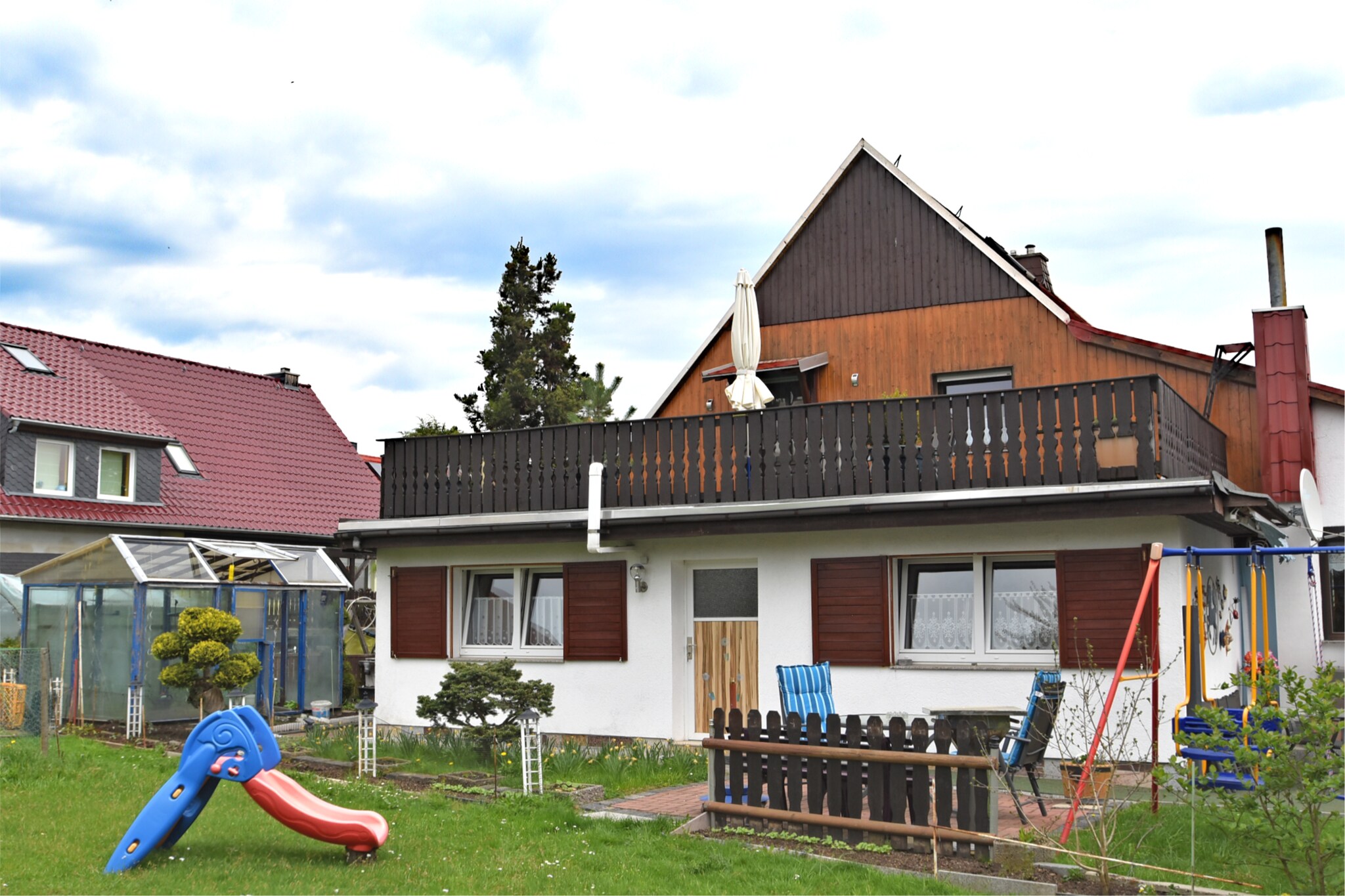 Terrassen-Retreat in Sachsen