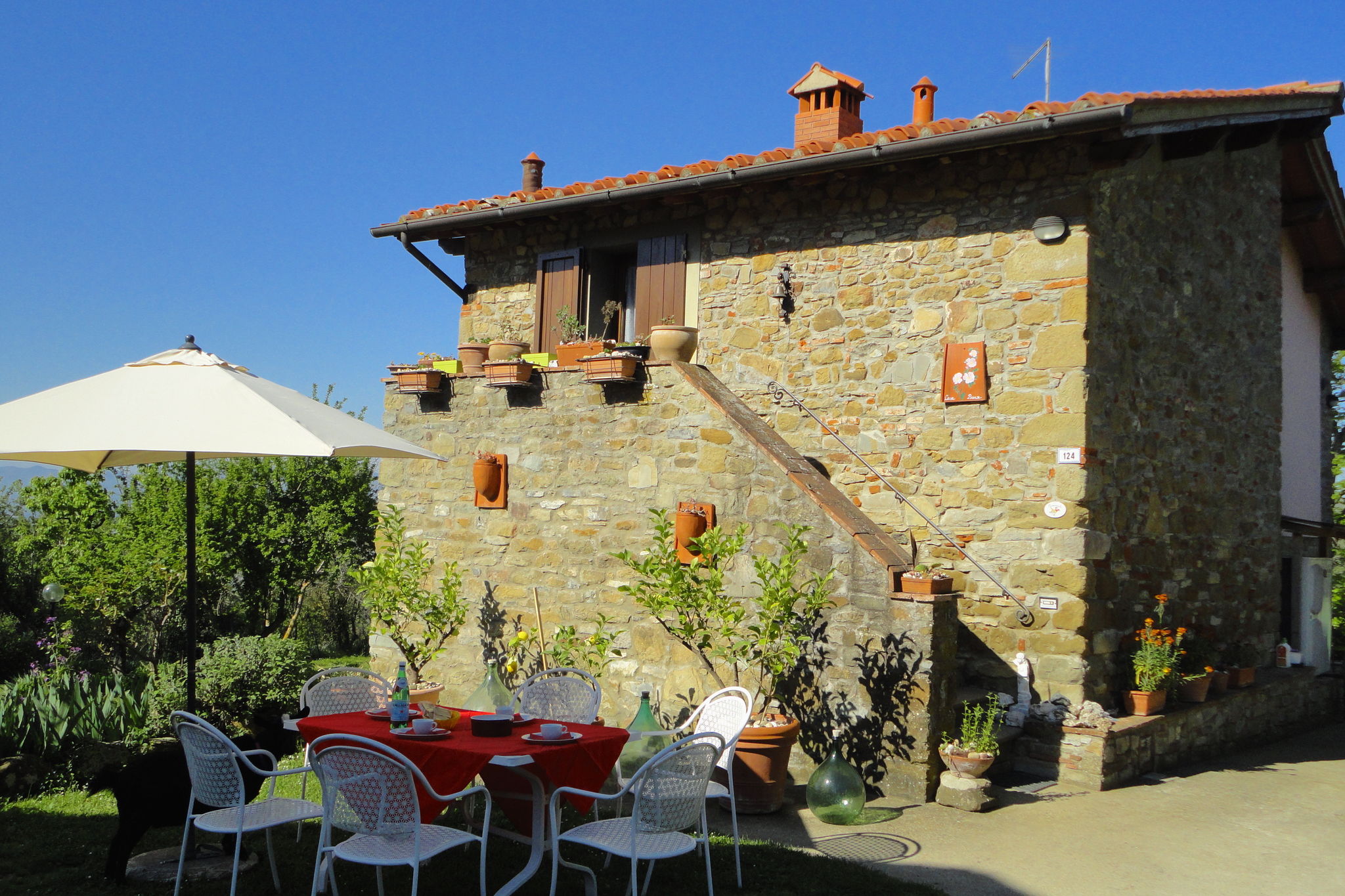 Bauernhaus in Castelfranco di Sopra mit Swimmingpool