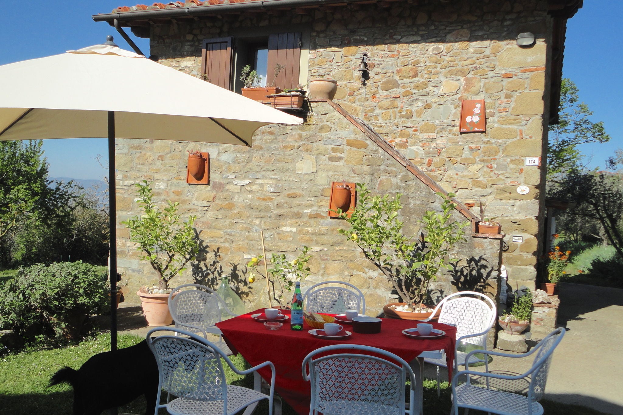 Bauernhaus in Castelfranco di Sopra mit Swimmingpool