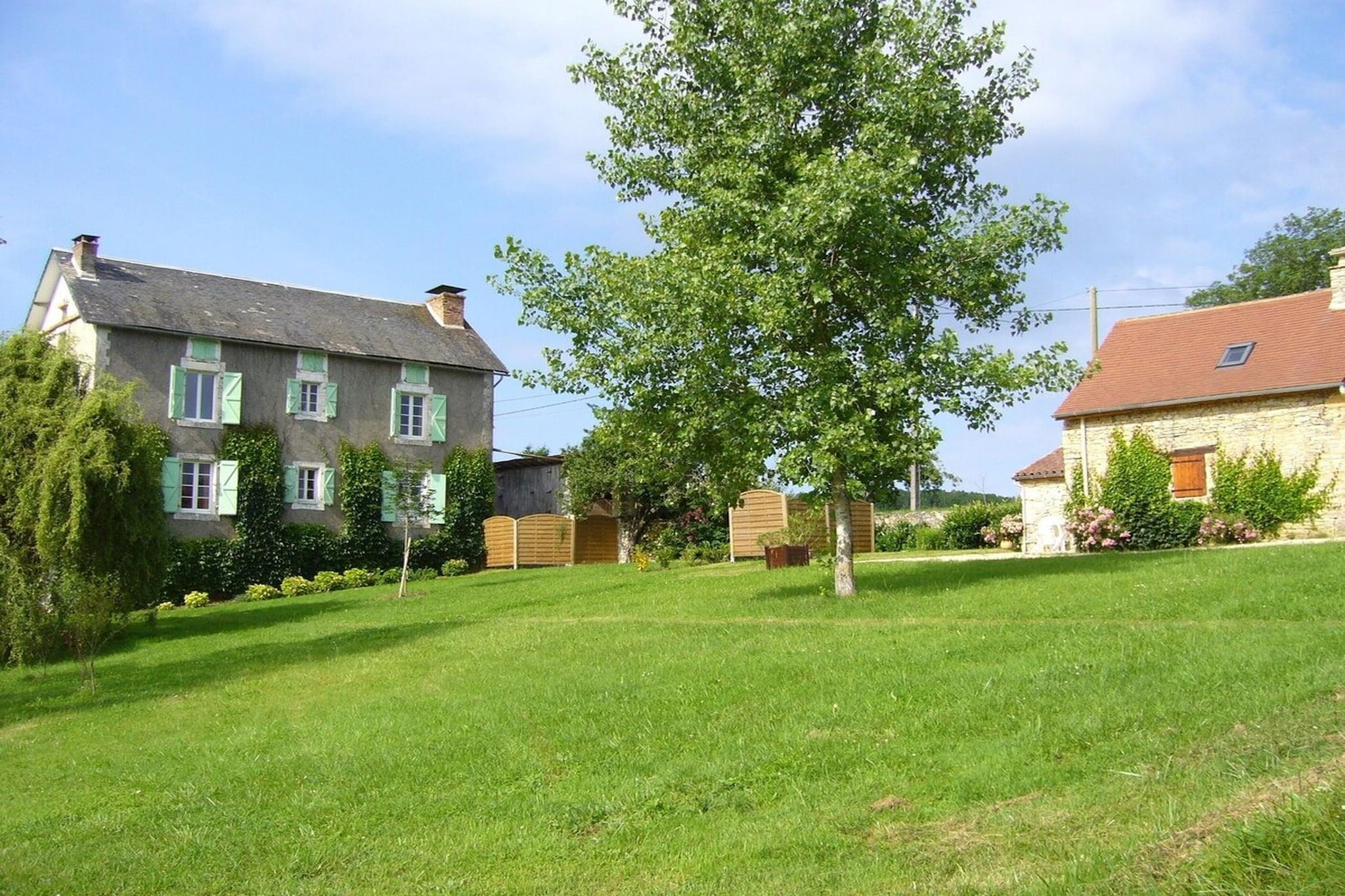 Maison Carème-Jardins en été