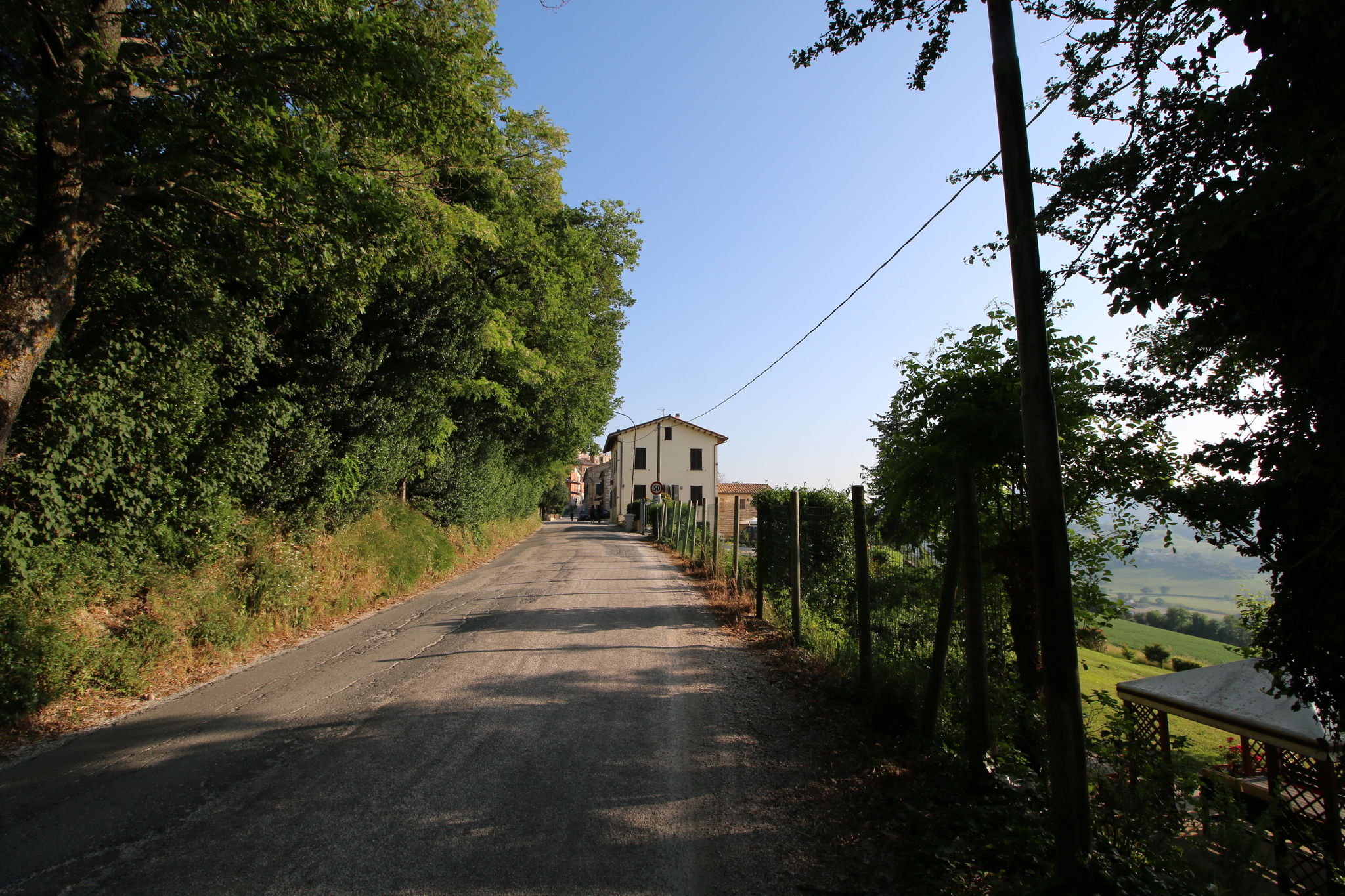 Villa rustique à Piticchio avec une belle vue