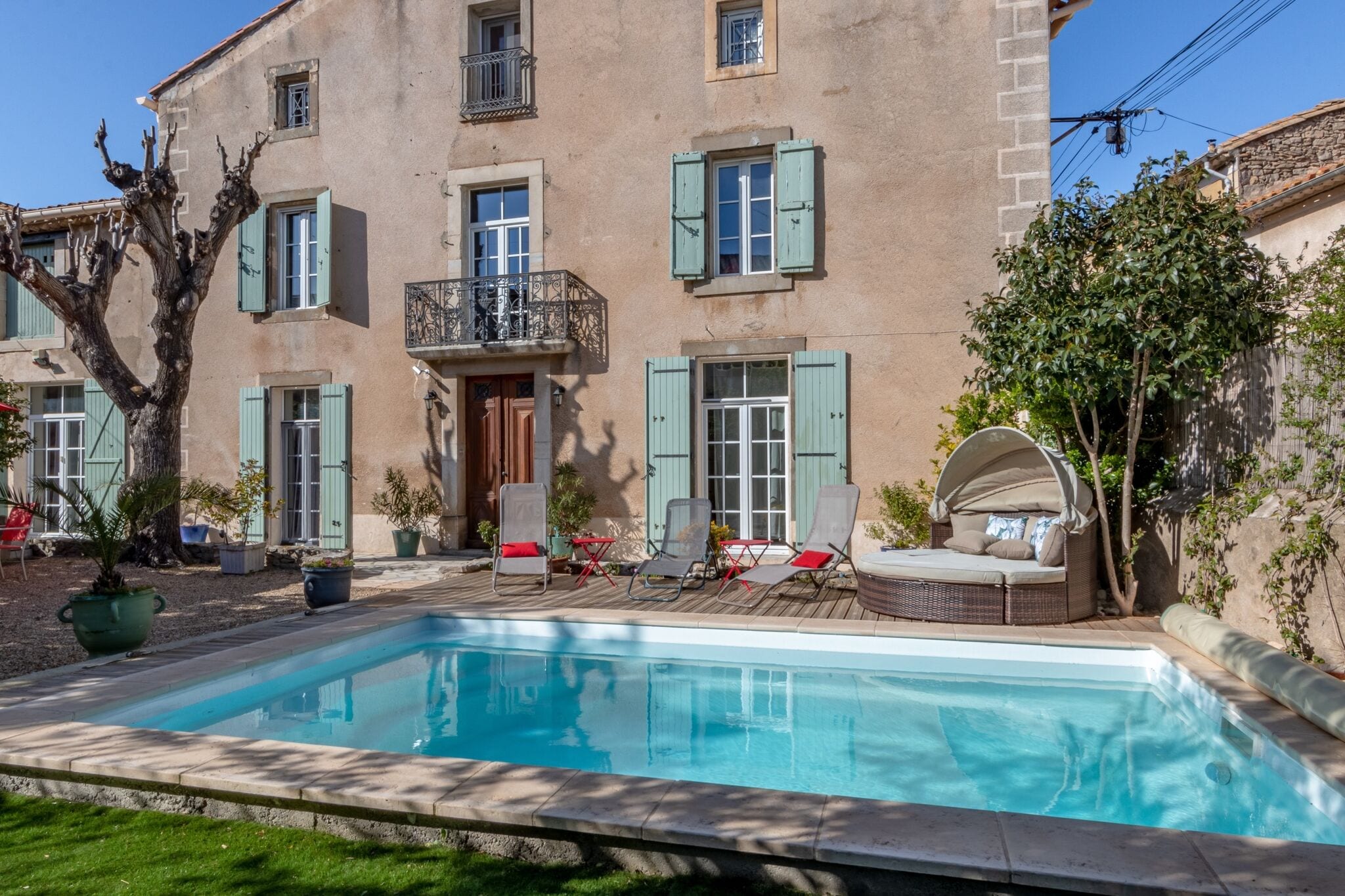 Elegantes Ferienhaus in Olonzac mit privatem Pool