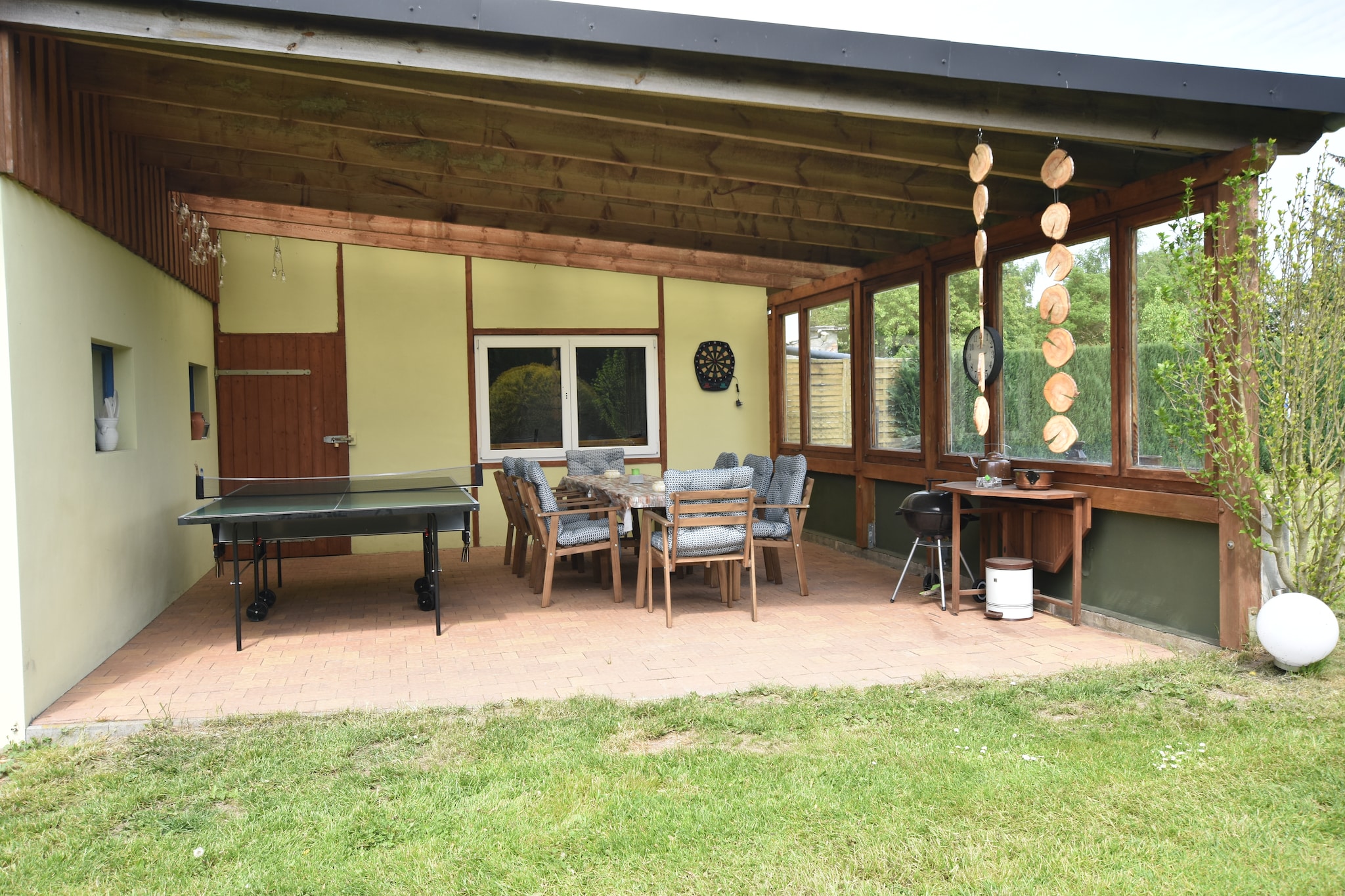 This 2-bedroom apartment in Garz accommodates 4 people and is perfect for families. It comes with a beautiful garden and relaxing terrace to enjoy the surroundings.

In Garz, on the southern tip of the island of Rügen, in the small district of Maltzien, is the beautiful farmhouse with 3 holiday homes. Garz is the oldest town on Rügen with a sweet character and many other destinations recommend you as your hostess. Also it gives you one or the other insider tip. The swimming in the area are about 3 km away on the natural beach. The nearest sandy beach is in the Baltic resort of Binz, 20 km away. Your holiday accommodation is a good starting point for exploring the island and the surrounding area. Smaller countryside bike rides are highly recommended.

The 2000 m² plot is in a quiet location. It offers quiet islands and plenty of space on a large lawn for the children to play. There is also a covered barbecue / sitting area in the garden. For each apartment there is a seating area in the garden. The apartment on the first floor consists of a kitchen, 2 bedrooms and a bathroom with shower / WC. 

About Belvilla

When you stay in a Belvilla home, you can rest assured of a unique holiday home in ideal surroundings at an attractive price. The portfolio of accommodations consists of more than 40,000-holiday homes in 20 European countries. Interested in a weekend getaway, a summer or winter sports holiday or simply a short break? Do you prefer the coast, the countryside or the mountains? Whatever your preference, there is a Belvilla home to meet your needs, from a cosy gîte for two to a castle big enough for the entire family, from an apartment in the heart of Rome to a cabin in the middle of nowhere, from a simple tree house to a luxury dream villa and from close to home to the other side of Europe.

A Belvilla home gives you the freedom to enjoy breakfast in your pyjamas or continue a good conversation into the morning hours without having to worry about the bar's closing time. Prepare gourmet meals with fresh local ingredients in your own kitchen and take advantage of having your own swimming pool to do as many cannonballs as you want! In other words, you can enjoy complete privacy in your home away from home.