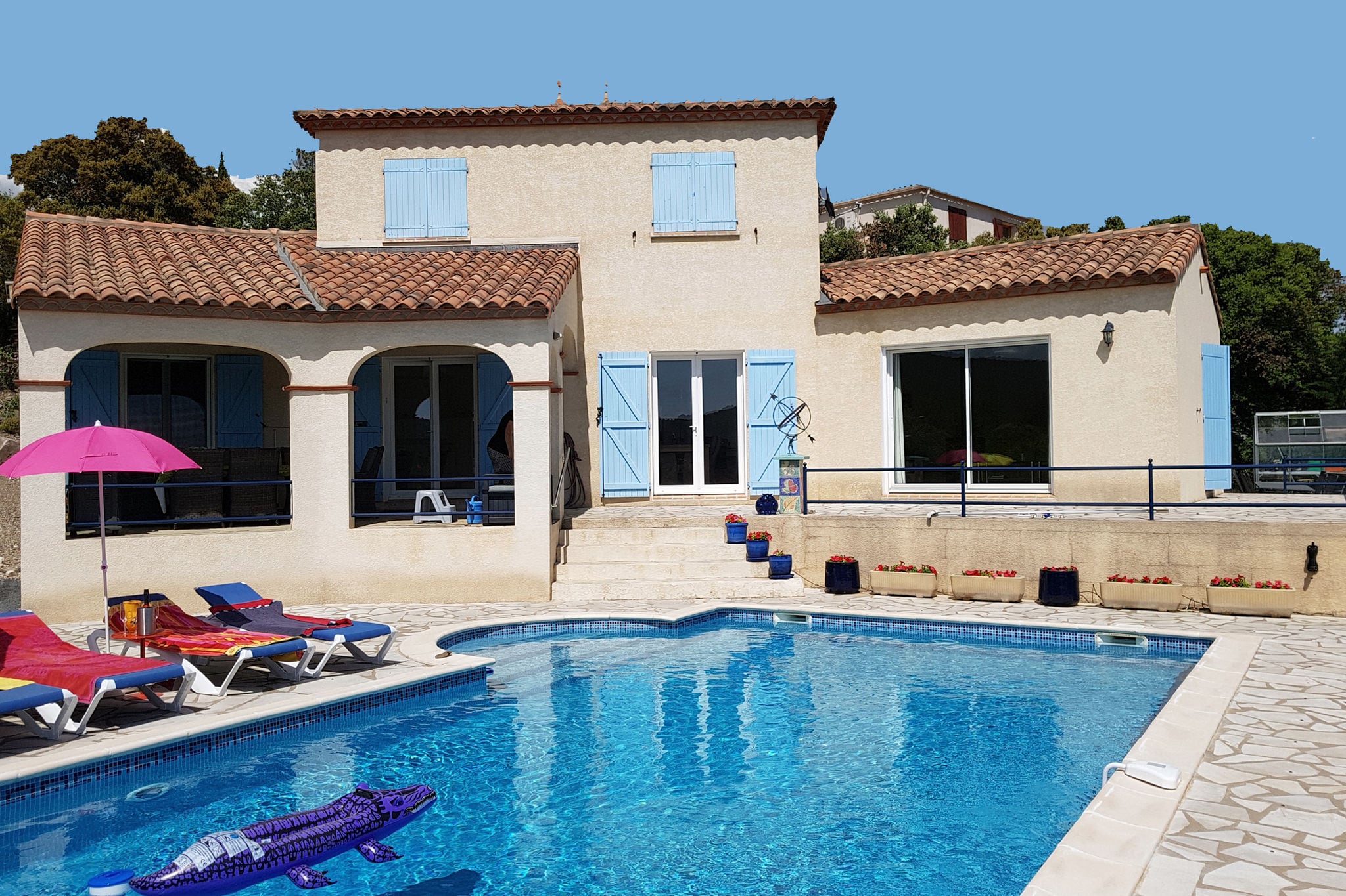 Villa de style avec piscine privée à Félines-Minervois