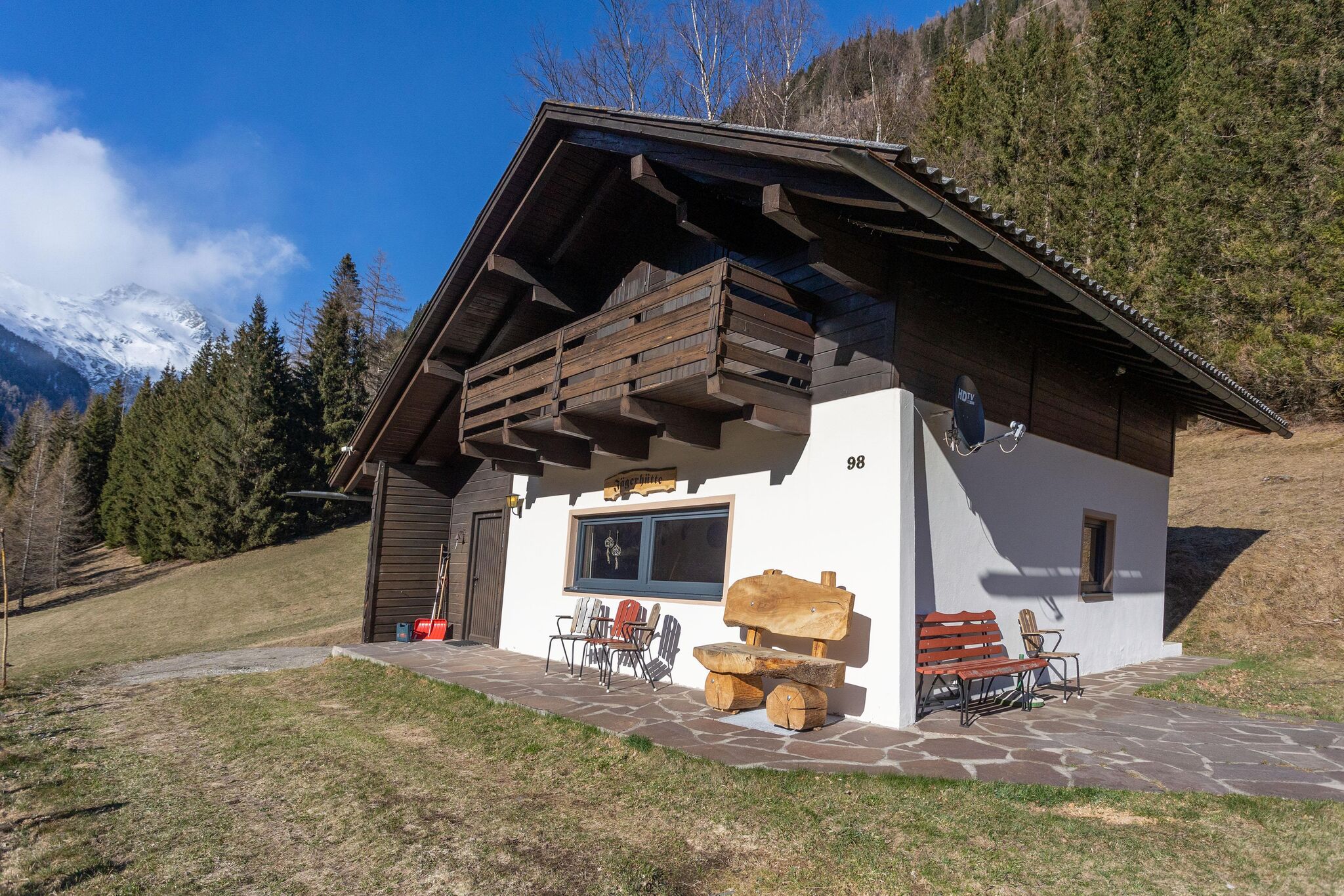 Traditional chalet in Mallnitz / Carinthia with mountain views