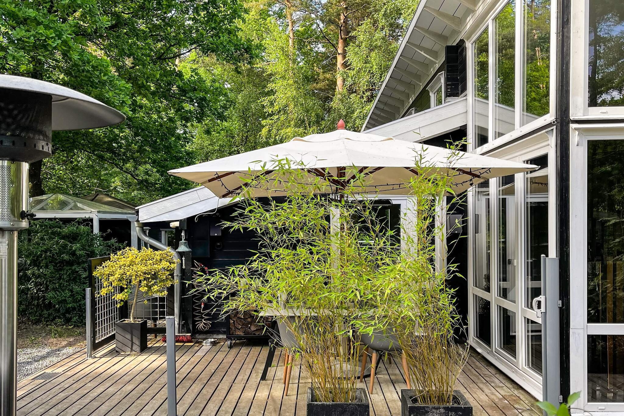 6 persoons vakantie huis in Rønde-Buitenlucht