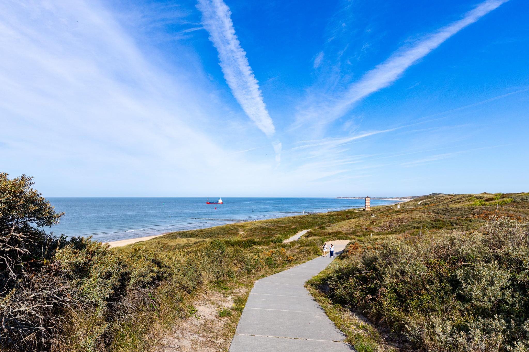 Appartement Duinhof Dishoek 13F - 6 personen sauna-Gebiete Sommer 1 km