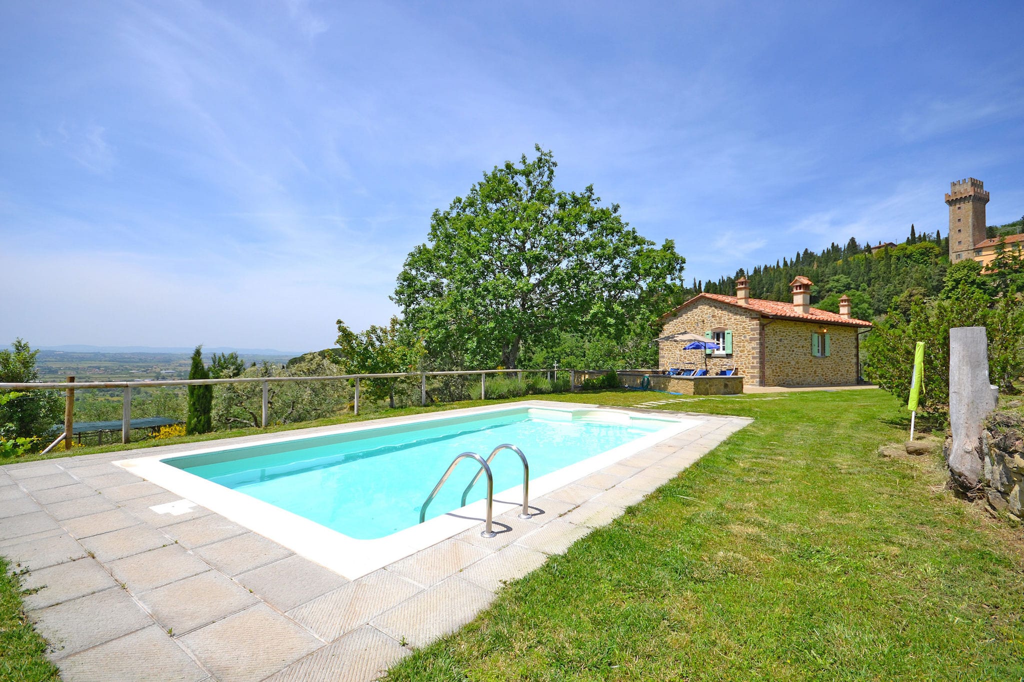 Luxe villa in Cortona met een privézwembad