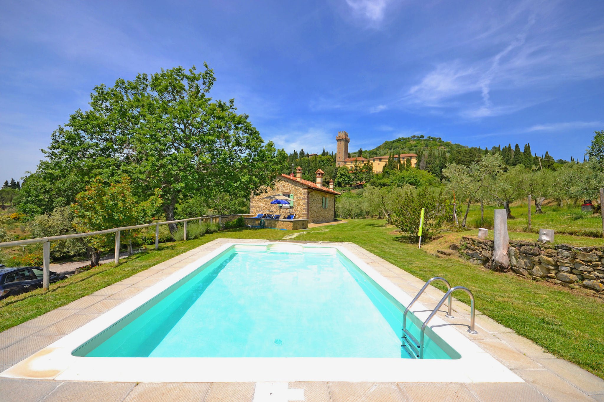 Luxe villa in Cortona met een privézwembad