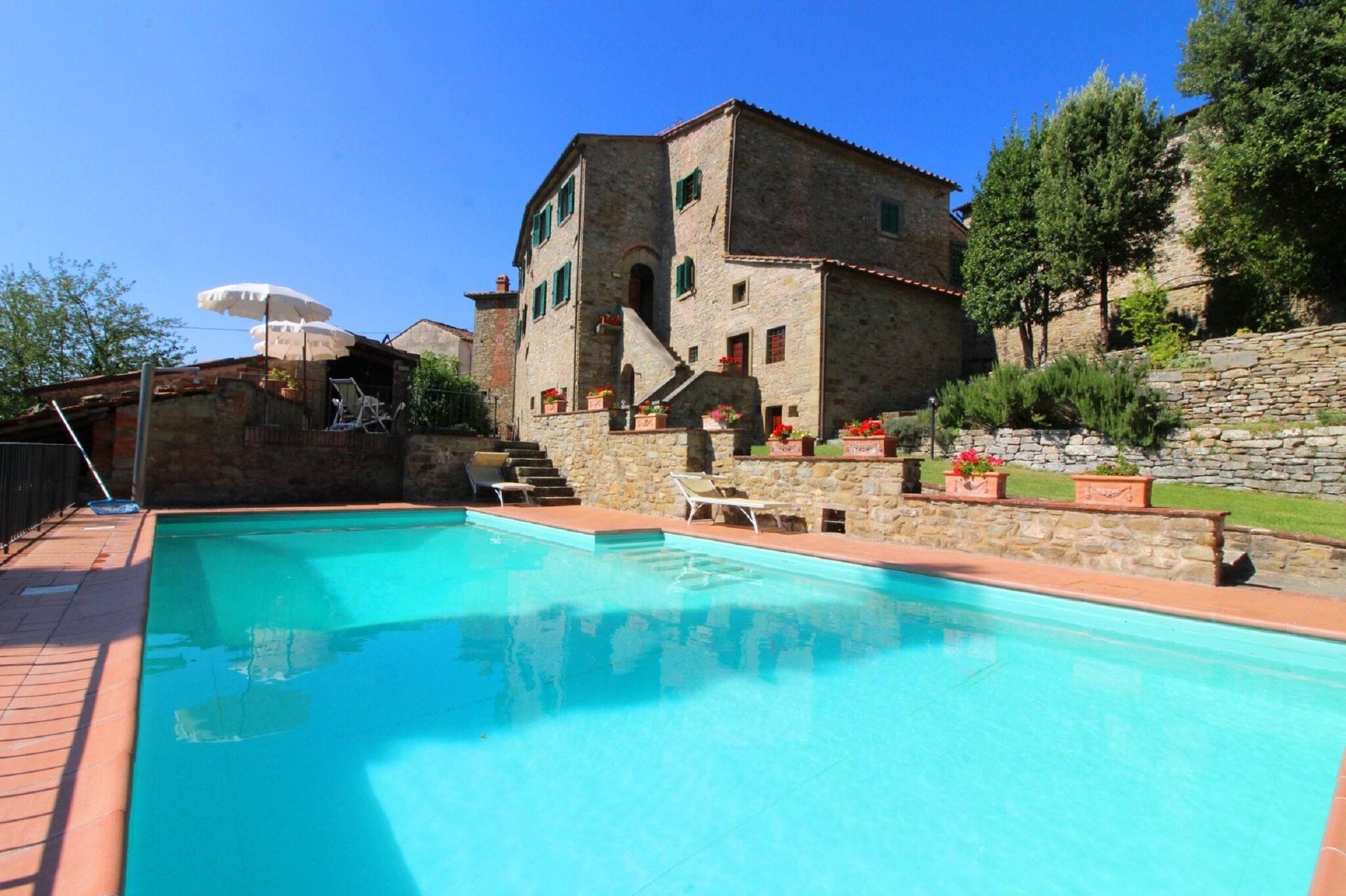 Mooi vakantiehuis in Castiglion Fiorentino met privézwembad