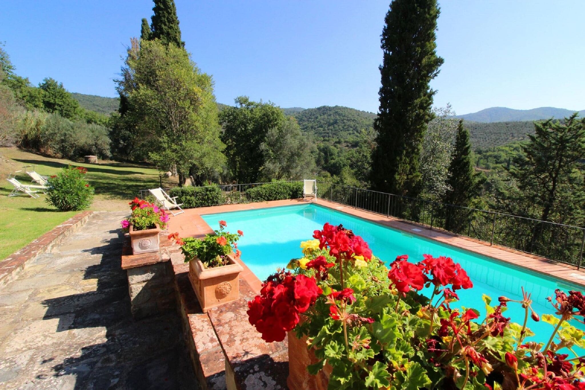 Mooi vakantiehuis in Castiglion Fiorentino met privézwembad
