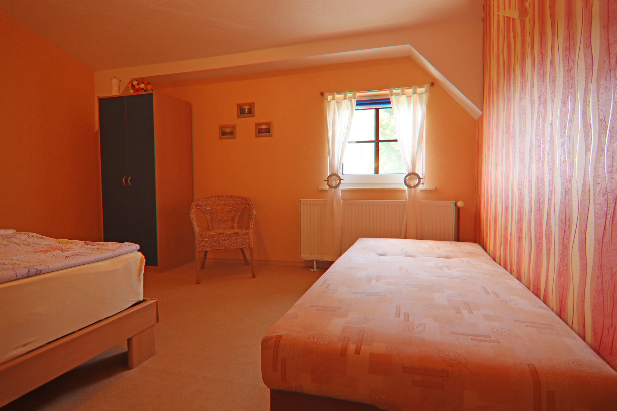 Altes Bauernhaus / Hofblick-Slaapkamer