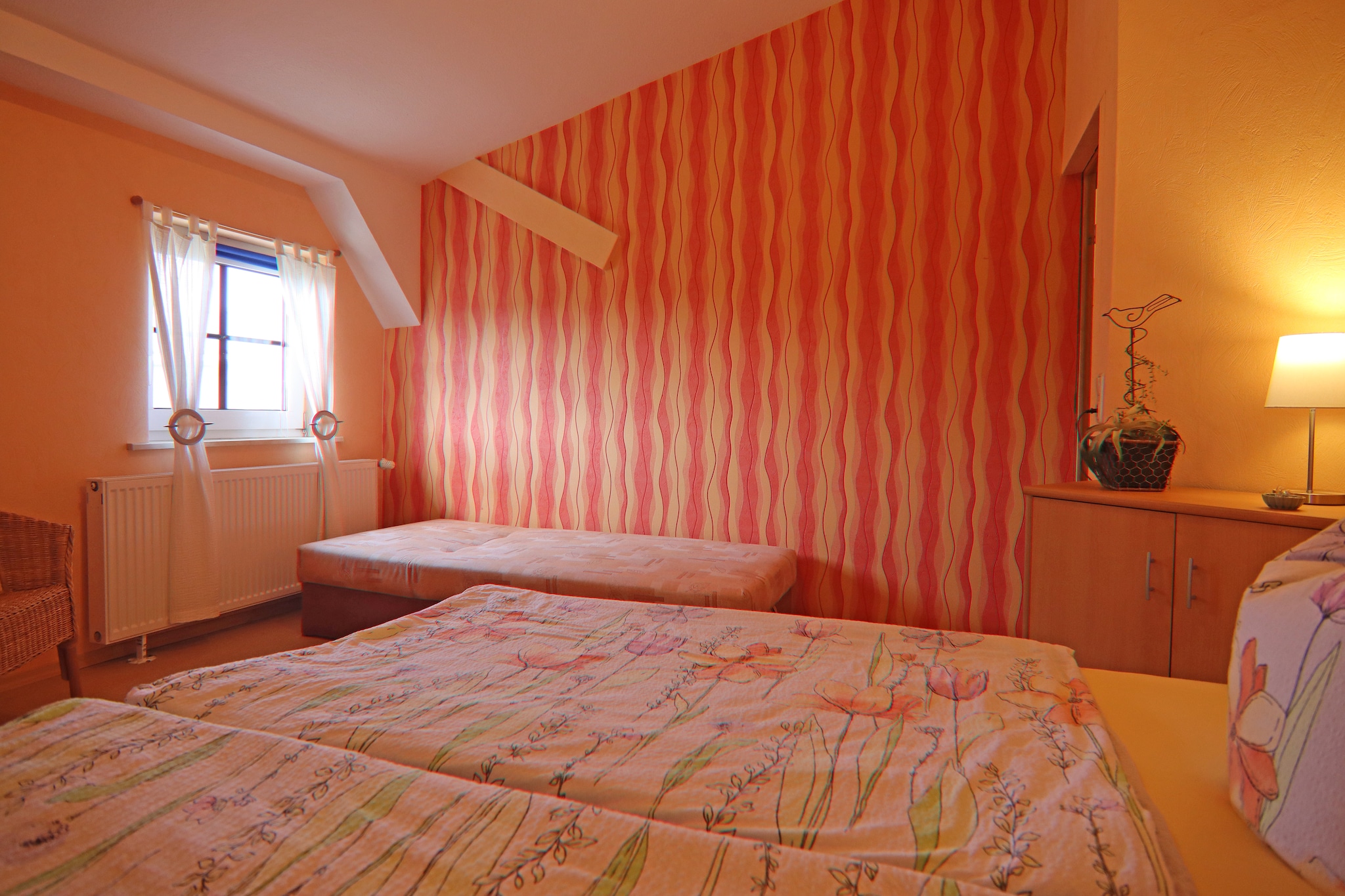 Altes Bauernhaus / Hofblick-Slaapkamer