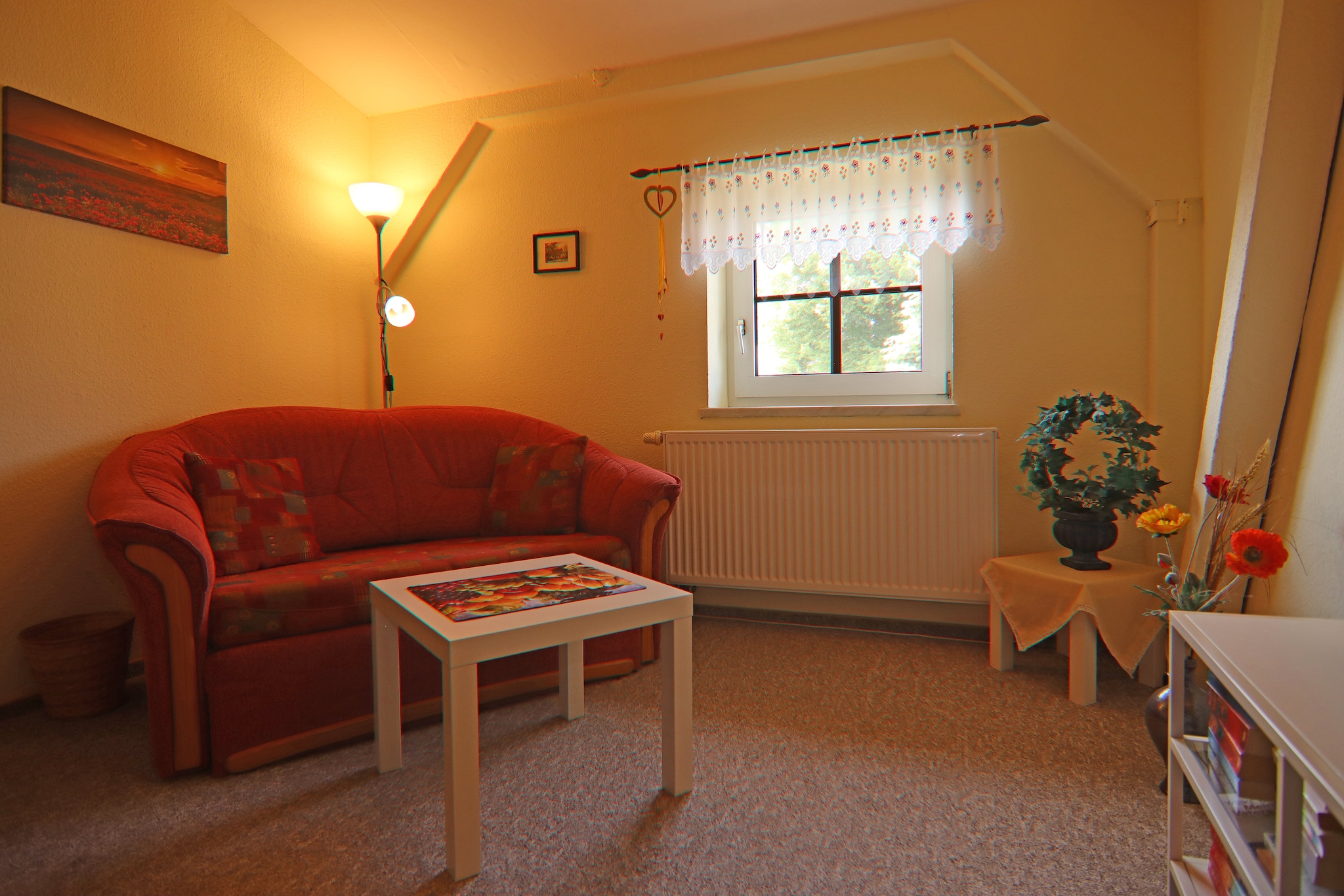 Altes Bauernhaus / Hofblick-Woonkamer