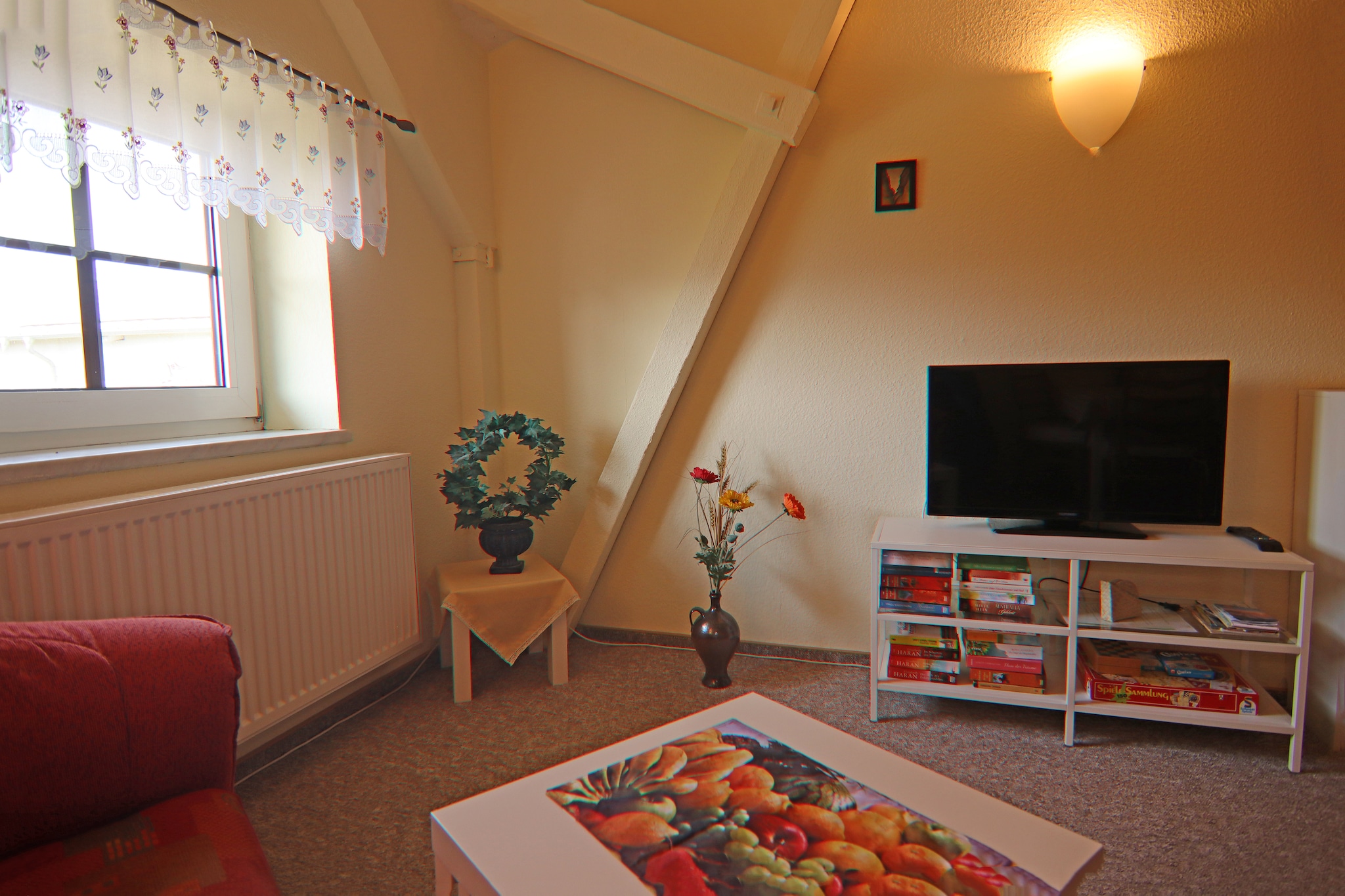 Altes Bauernhaus / Hofblick-Woonkamer