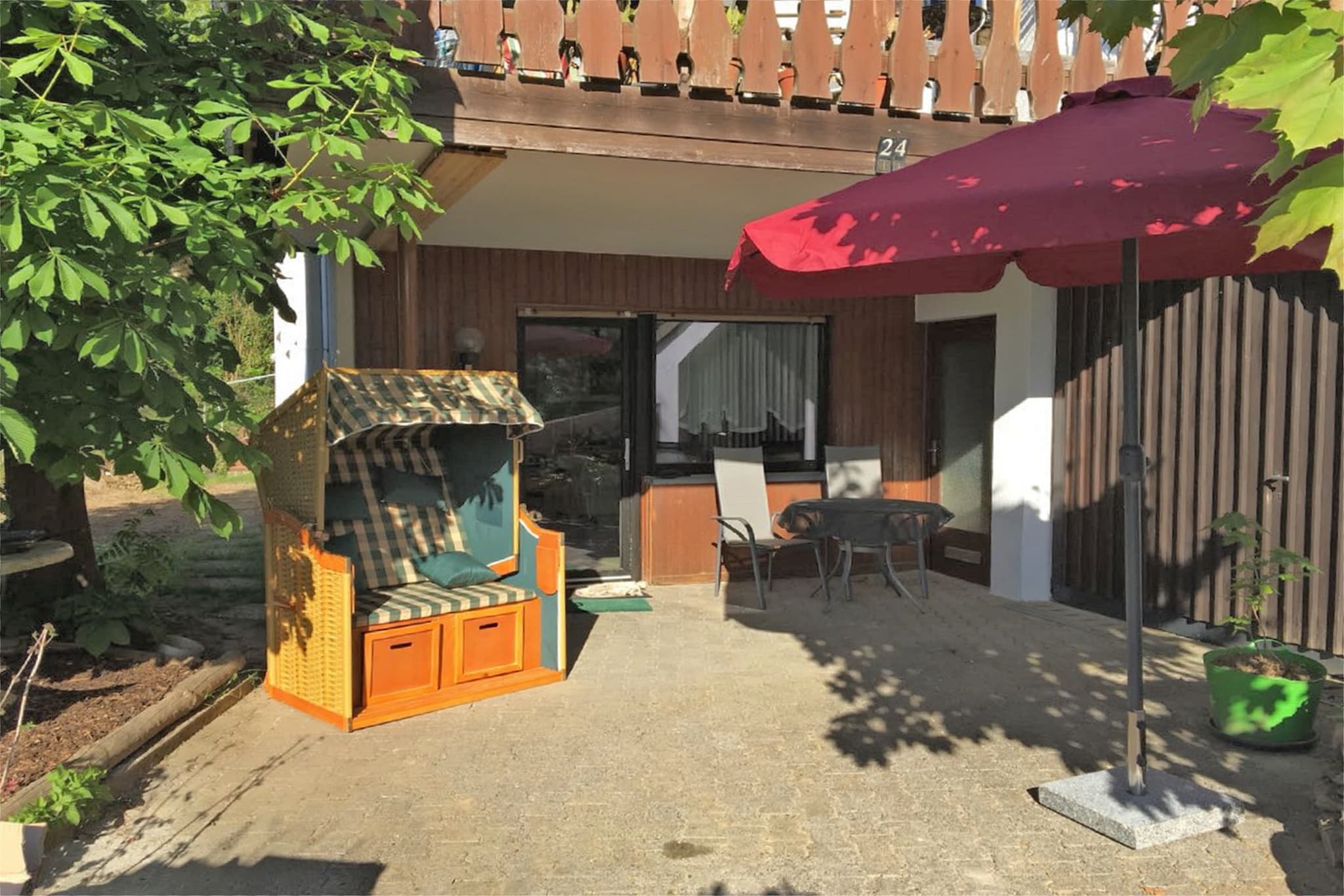 Terrassenwohnung im Westerwald