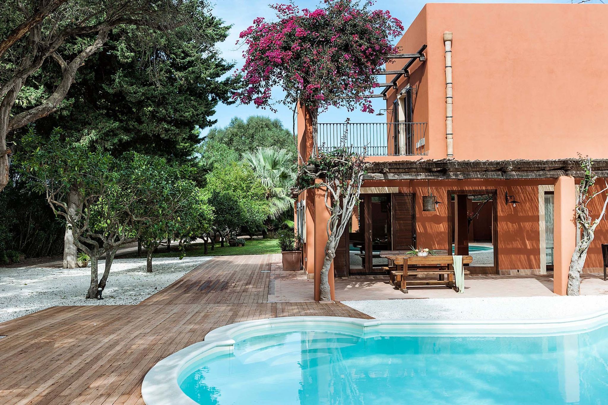 Fraaie villa met zwembad, gelegen in de omgeving van Marsala, een stadje aan zee