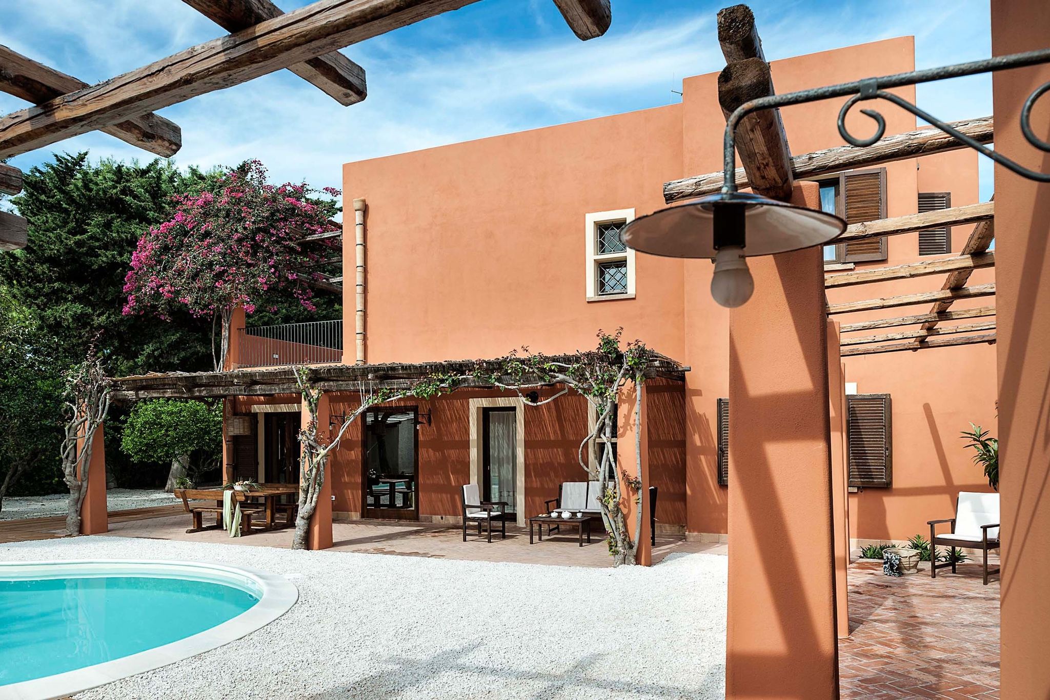 Fraaie villa met zwembad, gelegen in de omgeving van Marsala, een stadje aan zee