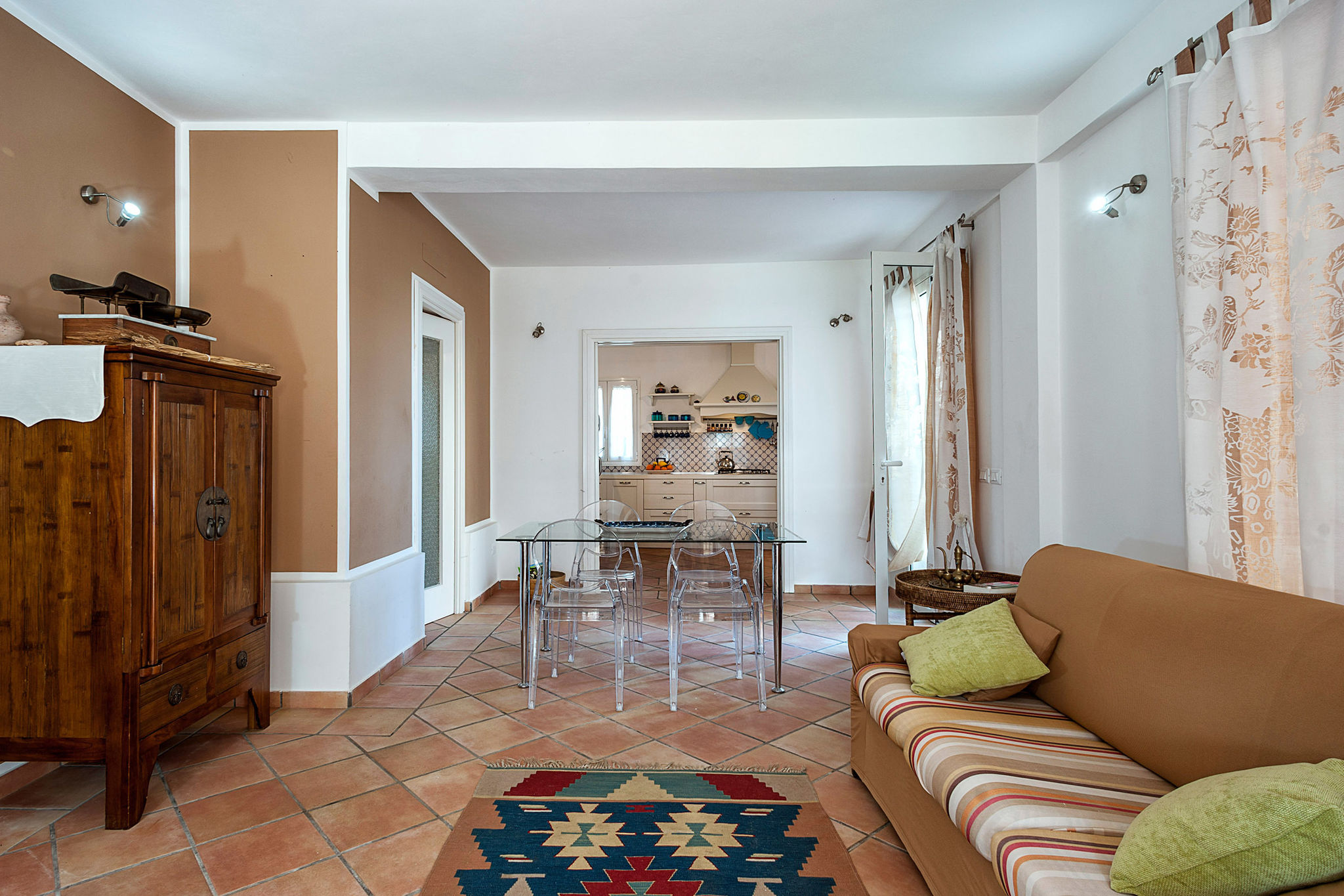 Elegant appartement in villa in Marsala met zwembad