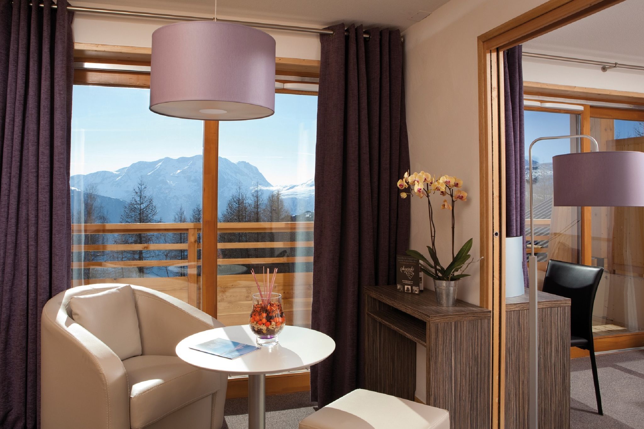 Luxury apartment with a dishwasher at L'Alpe d'Huez