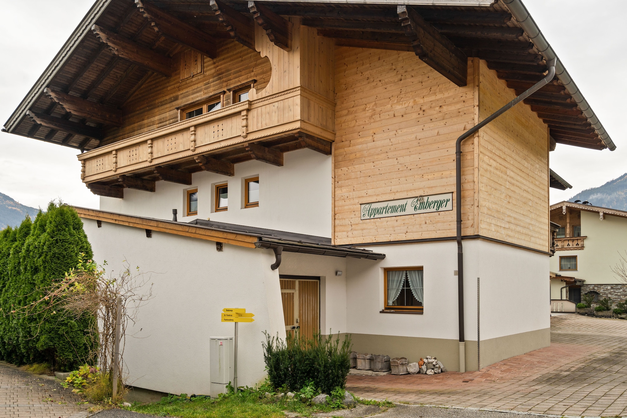 Comfy abode in the Fügenberg to host 2 people in a bedroom and a living/bedroom. 400m from the Spieljochbahn valley station, so you can leave your car behind as the free ski shuttle will take you there and stops almost on your doorstep.

With a magnificent view over Fügen and the Zillertal Mountains, this is a dream come true for mountain lovers. In the summer, it is an ideal starting point for various activities such as hiking, mountain biking, paragliding or golfing, and a playground is nearby. 

A ski storage room and ski boot dryer are at your disposal here. Well-equipped kitchen will let you whip up meals and snacks, keeping this trip healthy. You can wake up to steaming cuppa of coffee which you can enjoy as you admire the panoramic splendid sights of countryside and snow-peaked mountains. Central Heating will keep the house cosy.