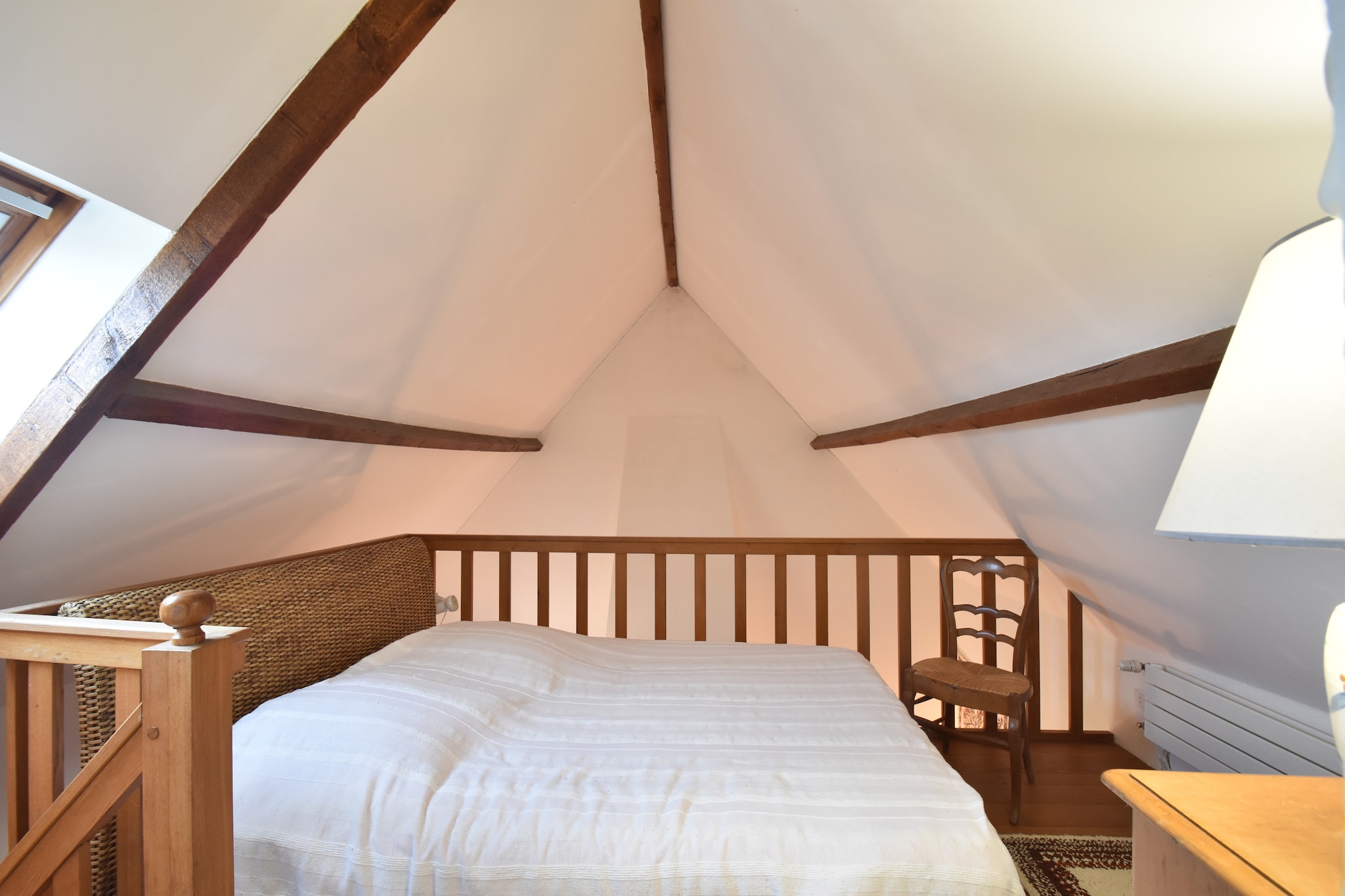 Welcome to La Cigogne, a charming gîte nestled in Baie des Veys, at the heart of the Cotentin and Bessin Marshes Regional Natural Park. Set beside an 18th-century residence, this tranquil retreat for up to 4 guests offers a living room, bedroom with two single beds, and a mezzanine with a double bed. Enjoy morning sun on the east-facing terrace, or relax in the private garden while watching storks nest just 40 meters away.
Located in Appeville, just 1 km from its 13th-century Romanesque church, and 3 km from Baupte’s shops, the gîte is ideally positioned for exploring Normandy’s rich heritage. Visit Utah Beach (20 mins), Omaha Beach (40 mins), and Sainte-Mère-Église (15 mins), or take a day trip to Bayeux, Cherbourg, or the American Cemetery.
Nature lovers will enjoy birdwatching, boating, and walks along the GR 223 coastal trail, while active guests can access horse riding (10 mins), swimming (15 mins), and tennis (15 mins). With free Wi-Fi, peaceful surroundings, and easy access to both east and west coasts, La Cigogne is a perfect base for your Normandy escape.
A utilities & service fee of EUR 60,00 will be required closer to your checkin date. You will receive a separate communication with the payment link. The utilities & service fee ensures a smooth stay and covers any additional services such as cleaning, service charges, consumption, damages or any additional charges incurred during the stay.