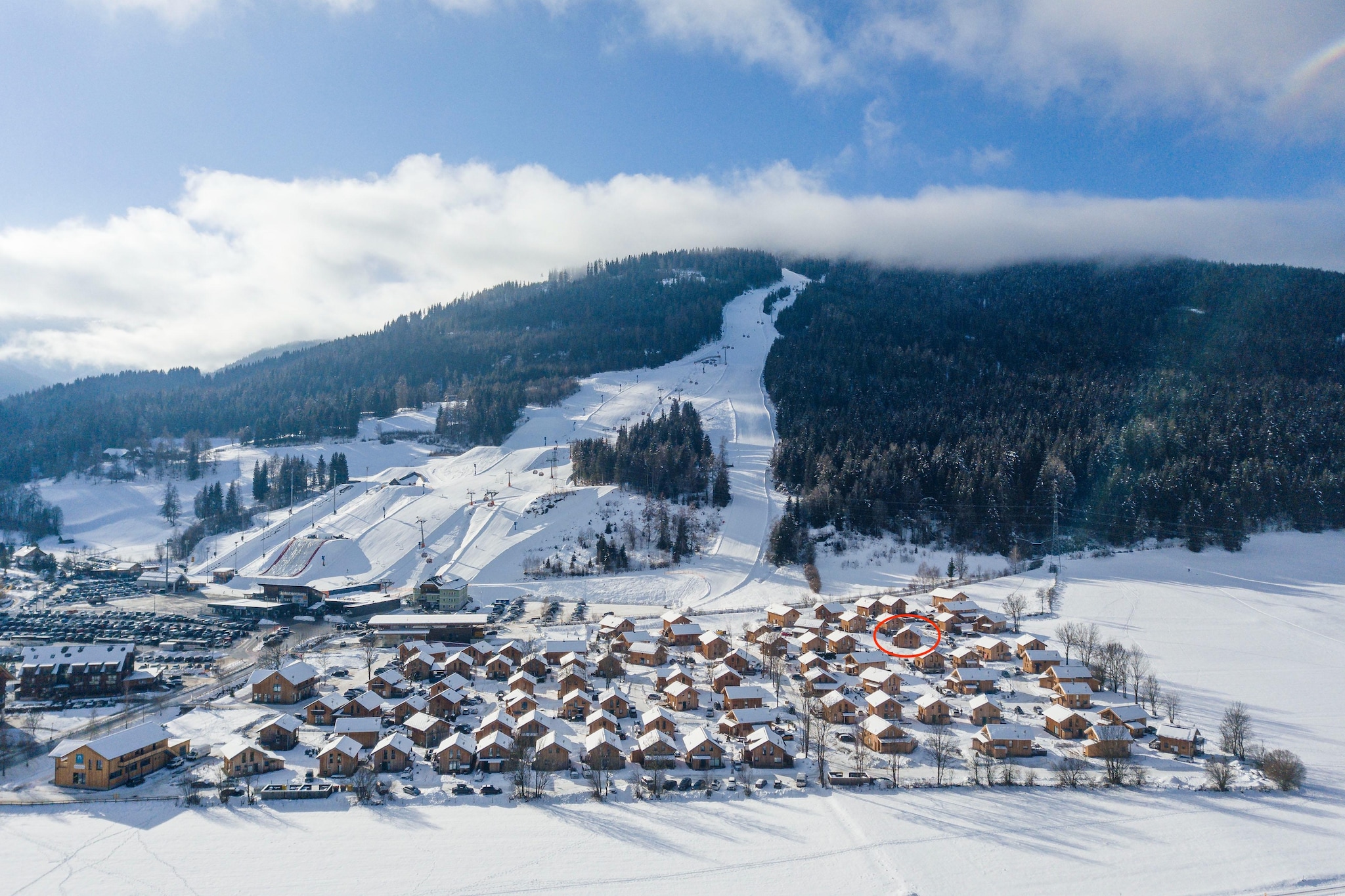 Kreischberg Chalets 28 - Exterior in winter