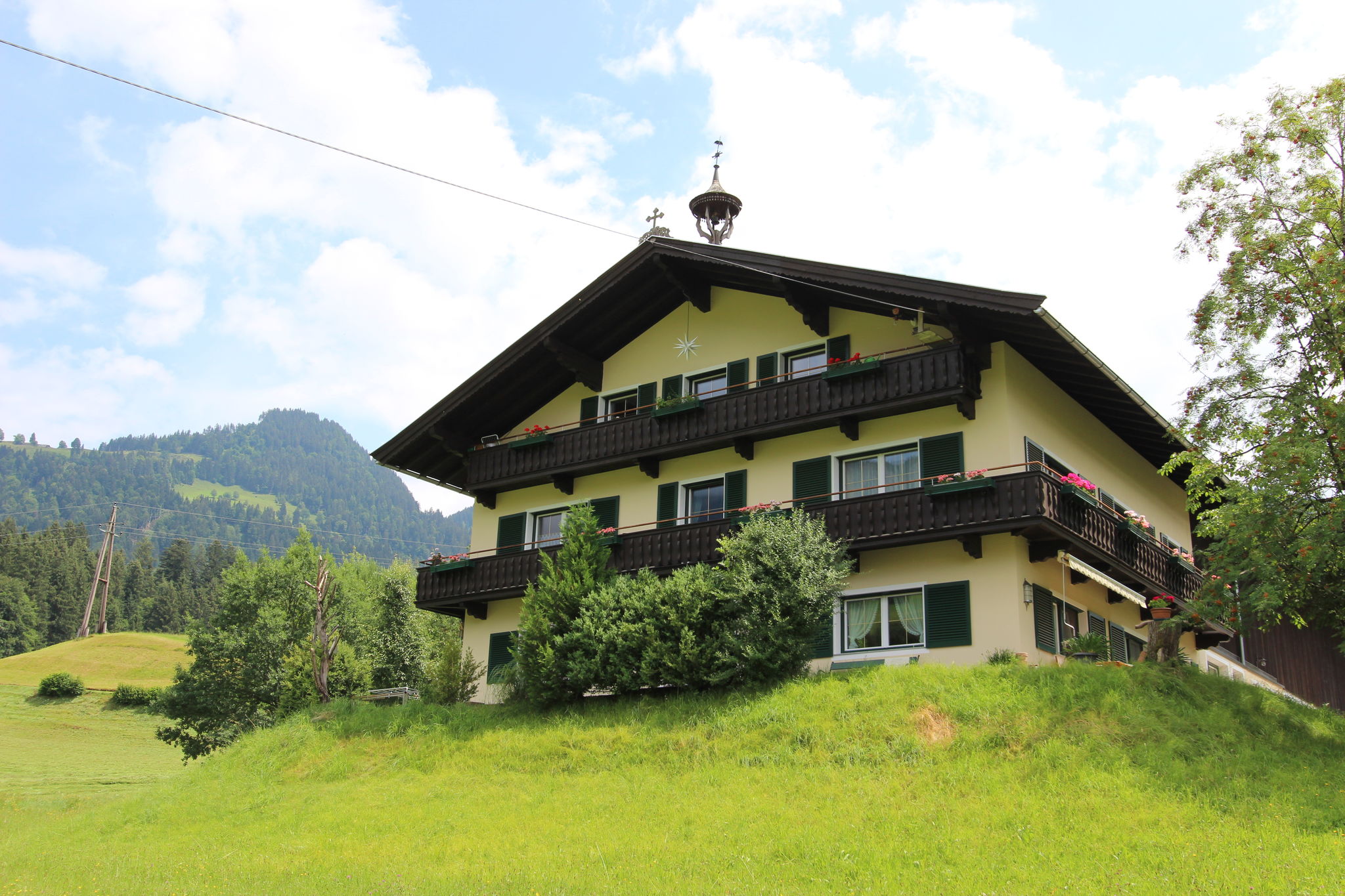 Blissful Apartment in Itter with a view
