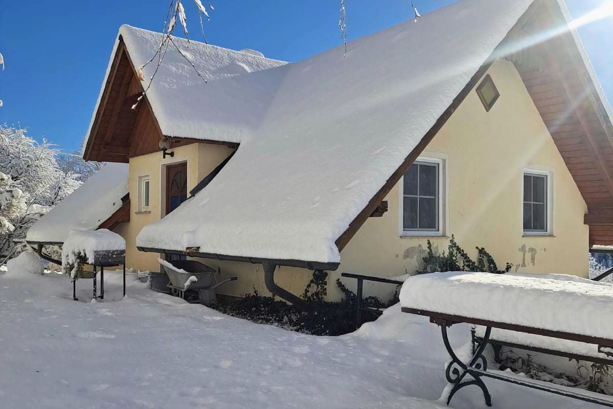 Ferienhaus in Sankt Andrä / Kärnten nahe Skigebiet