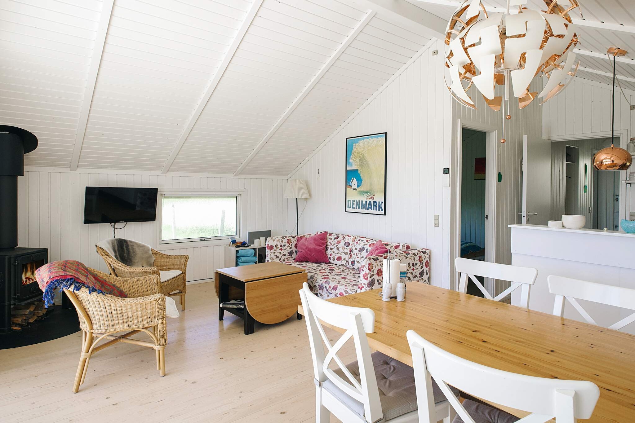 6 persoons vakantie huis in Sjællands Odde - Binnen