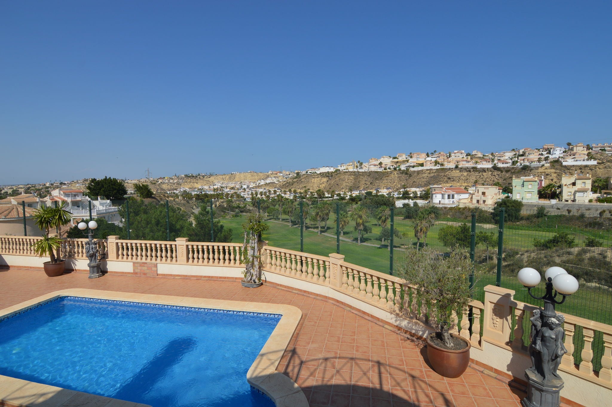 Detached villa with a swimming pool and amazing view of the La Marquesa golf course
