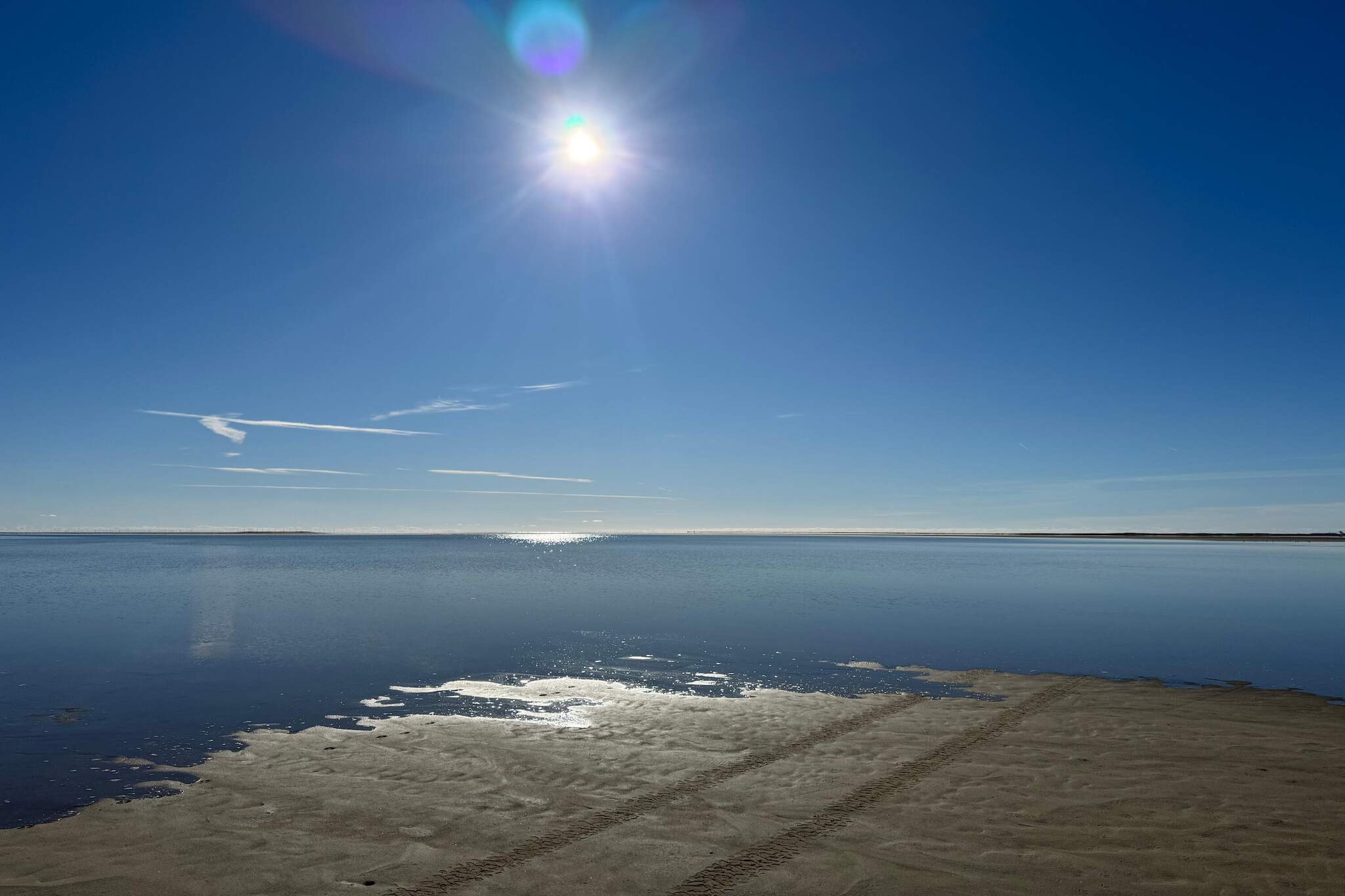Maison de vacances pour 4 a Rømø-Vue sur l'eau