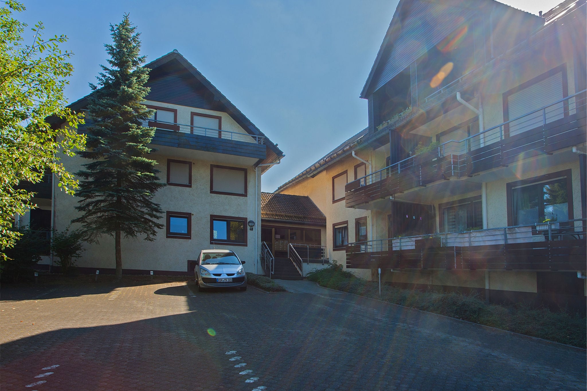 Homey Apartment in Winterberg with Balcony