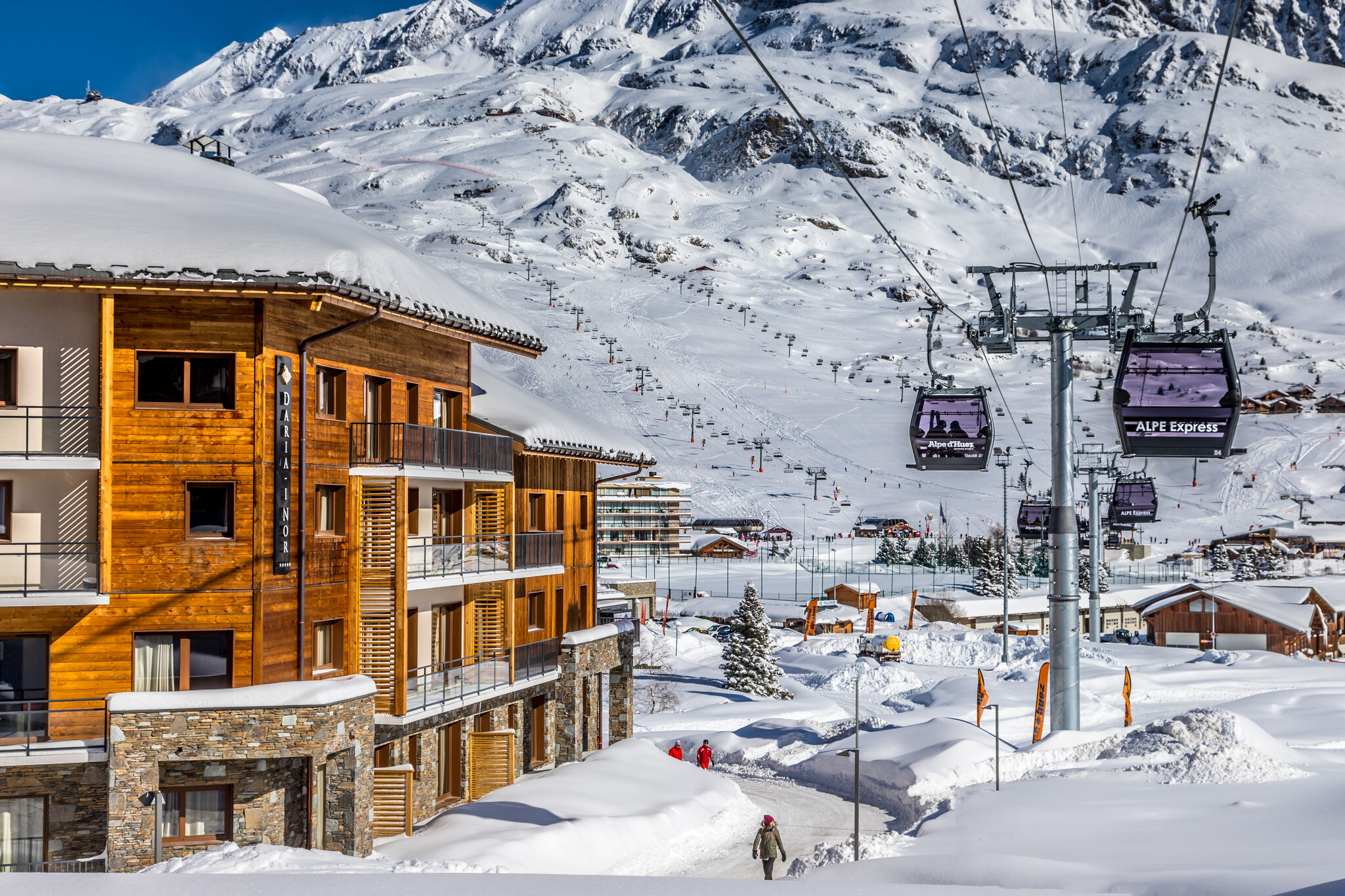 Bel appartement avec four sur les pistes de l'Alpe d'Huez