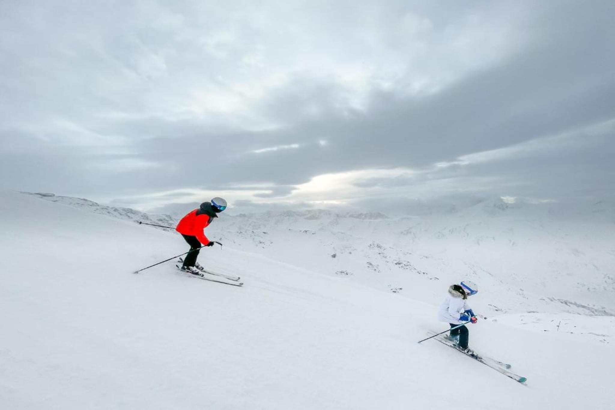 Les Lions Blancs-Gebied winter 20km