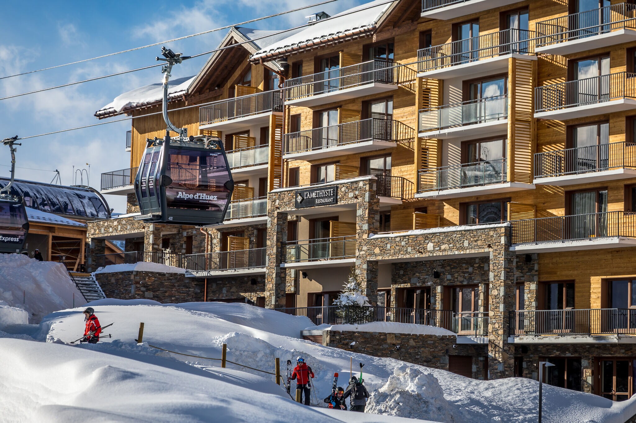 Stijlvol appartement met klasse  aan de piste in Alpe d’Huez