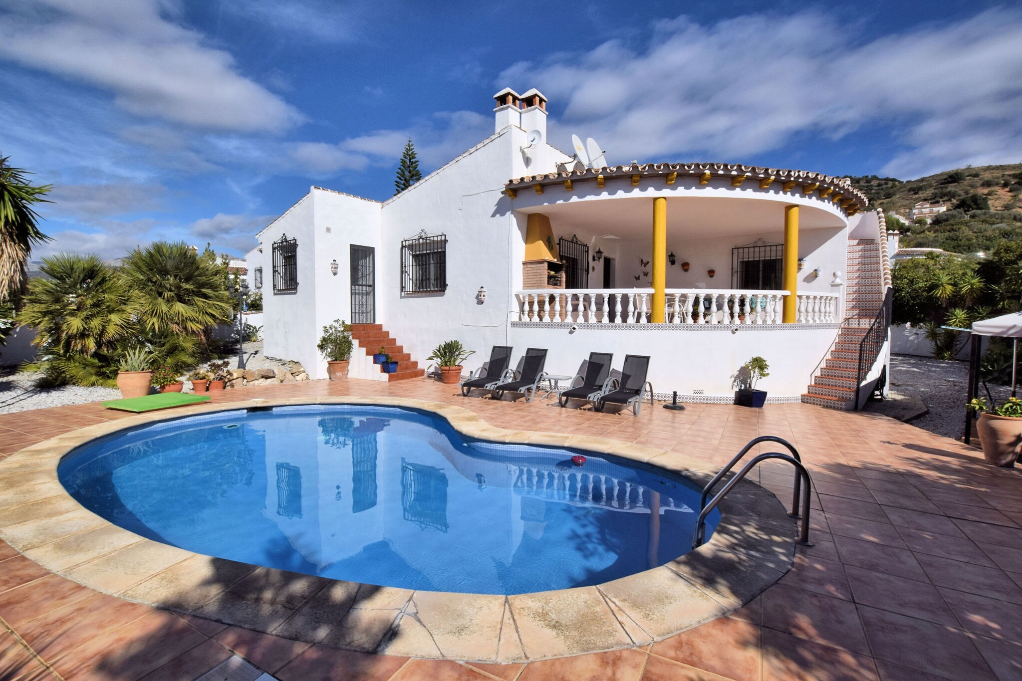 Comfortabele villa in Vinuela met privézwembad