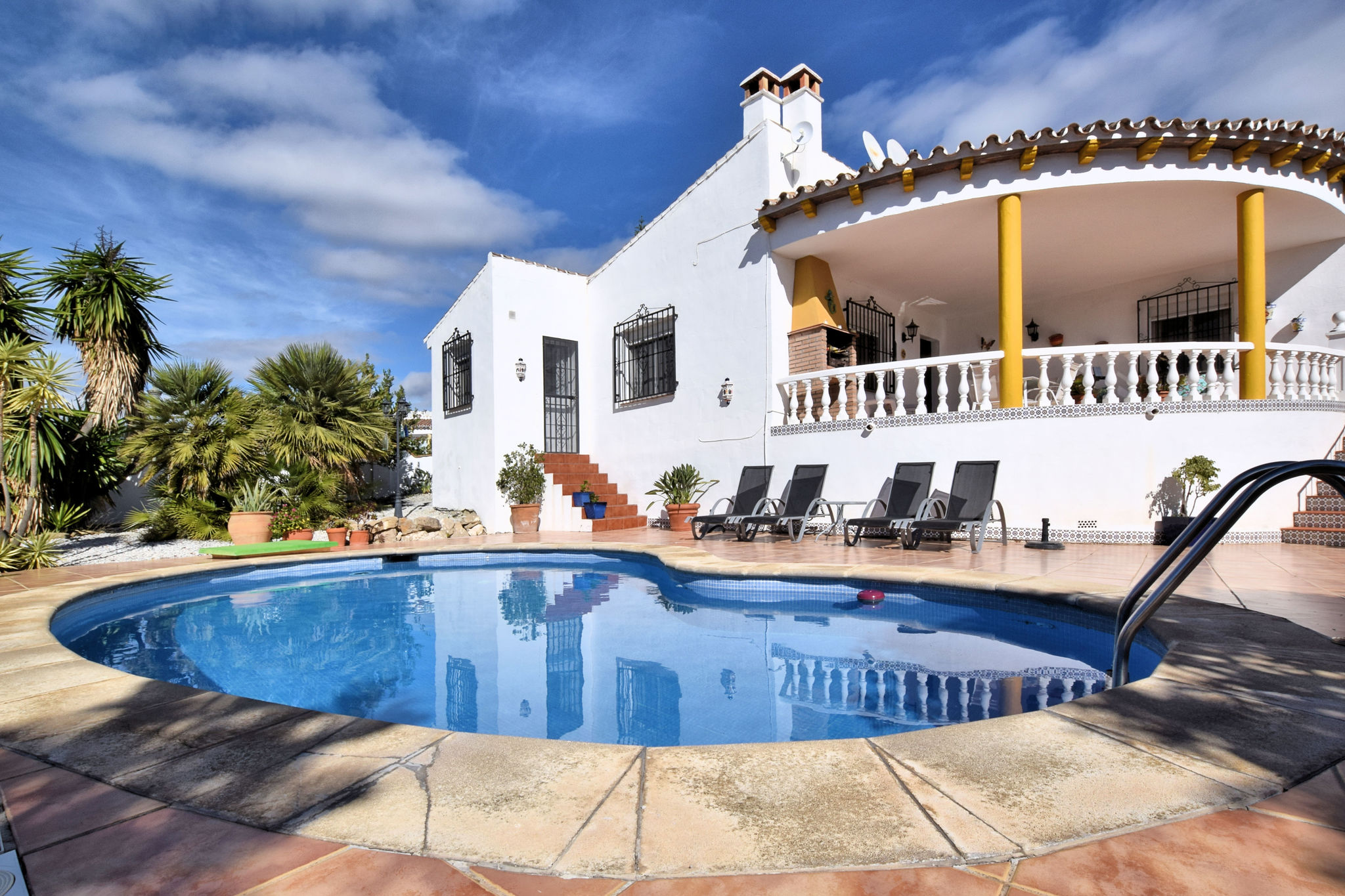 Komfortables Ferienhaus mit privatem Pool in Viñuela