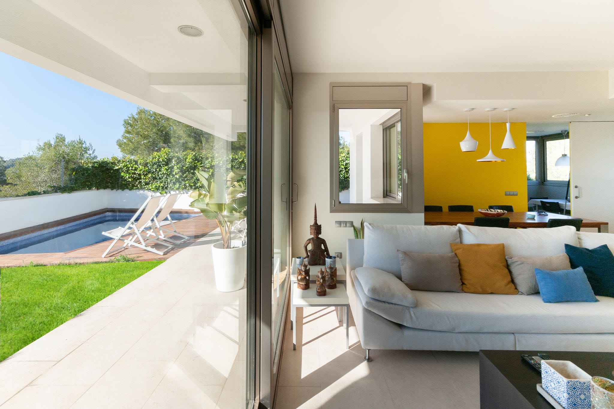 Prachtige villa met zwembad en prachtig uitzicht op zee dichtbij Barcelona
