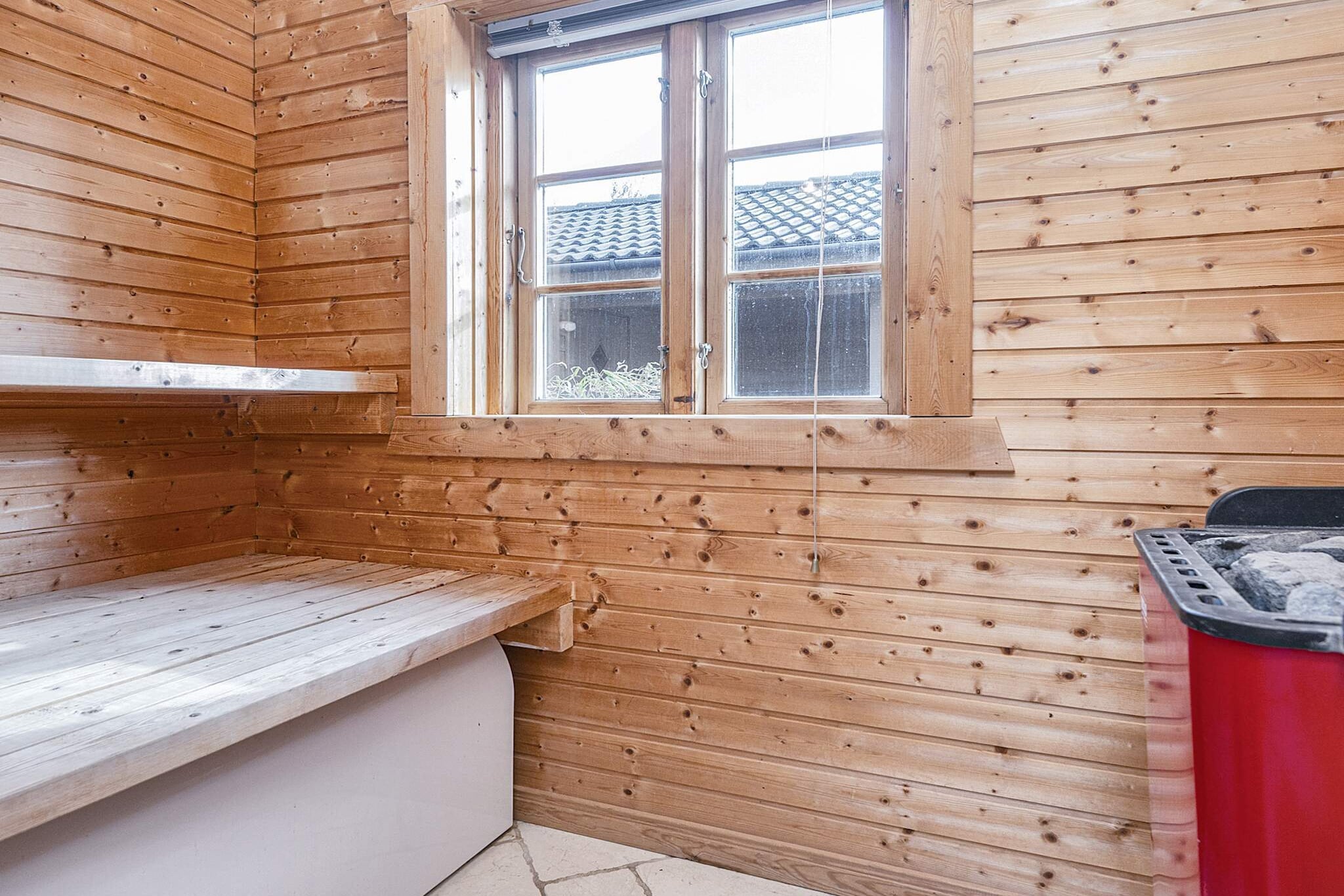 8 Personen Ferienhaus in Ringkøbing - Sauna